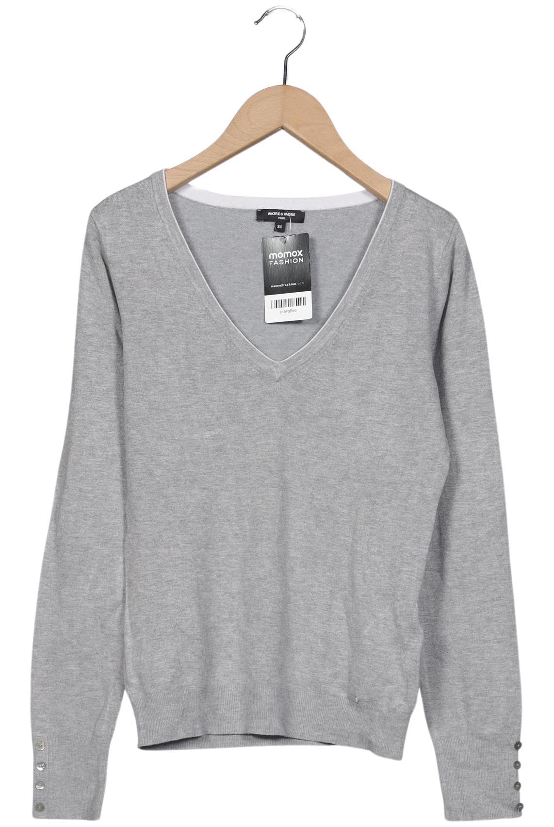 

More & More Damen Pullover, grau, Gr. 34