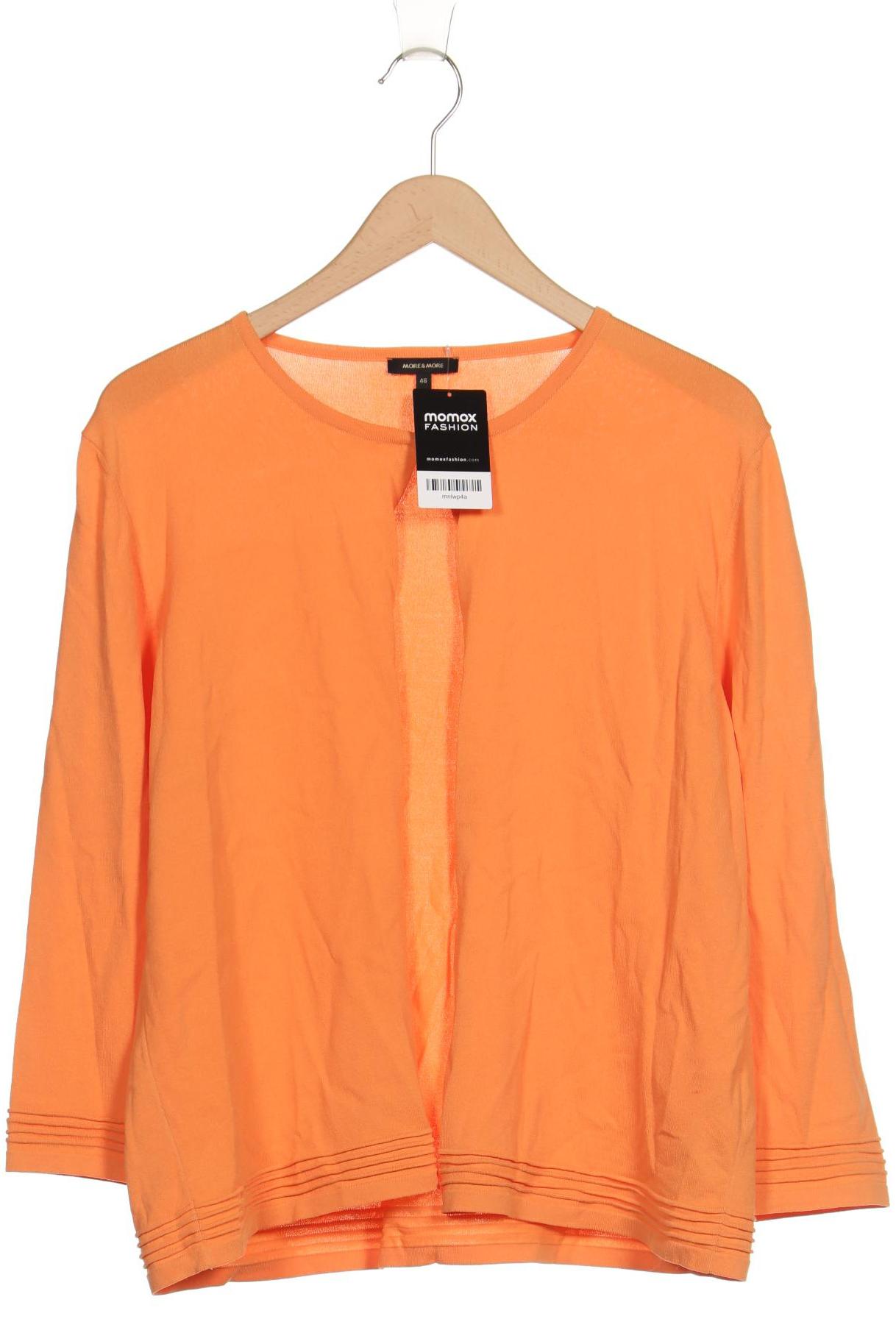 

More & More Damen Strickjacke, orange, Gr. 46