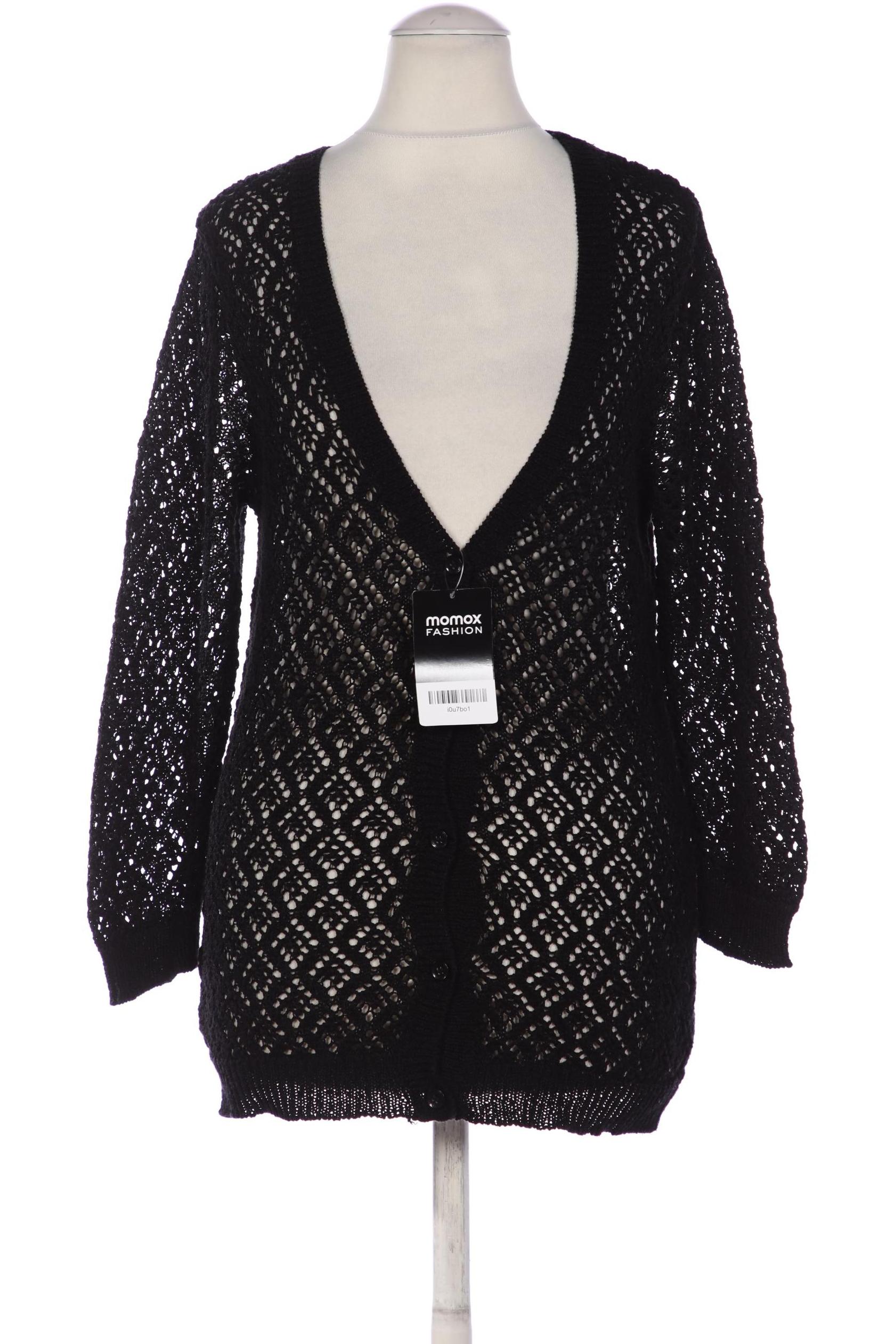 

More & More Damen Strickjacke, schwarz, Gr. 36