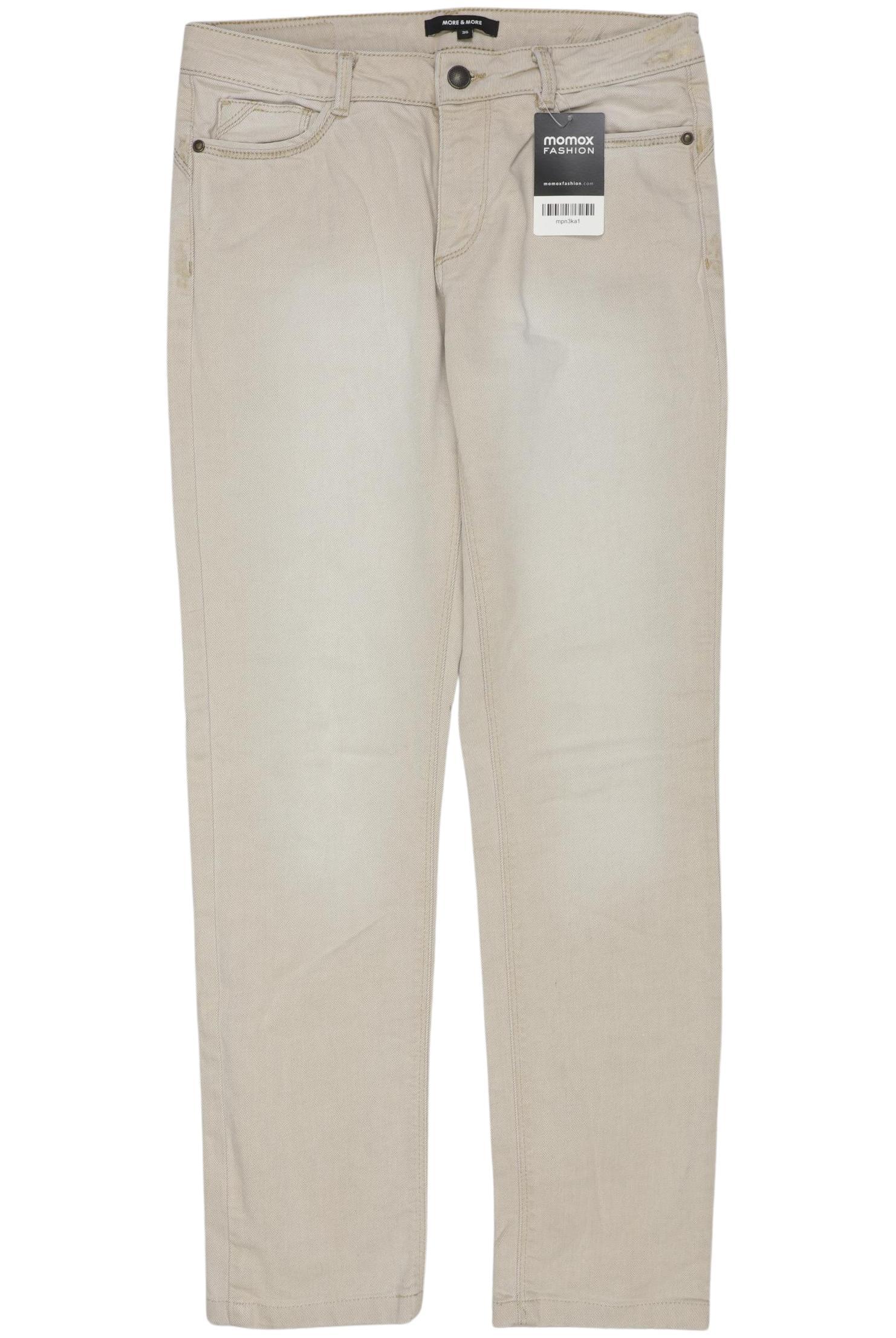 

More & More Damen Jeans, beige, Gr. 36
