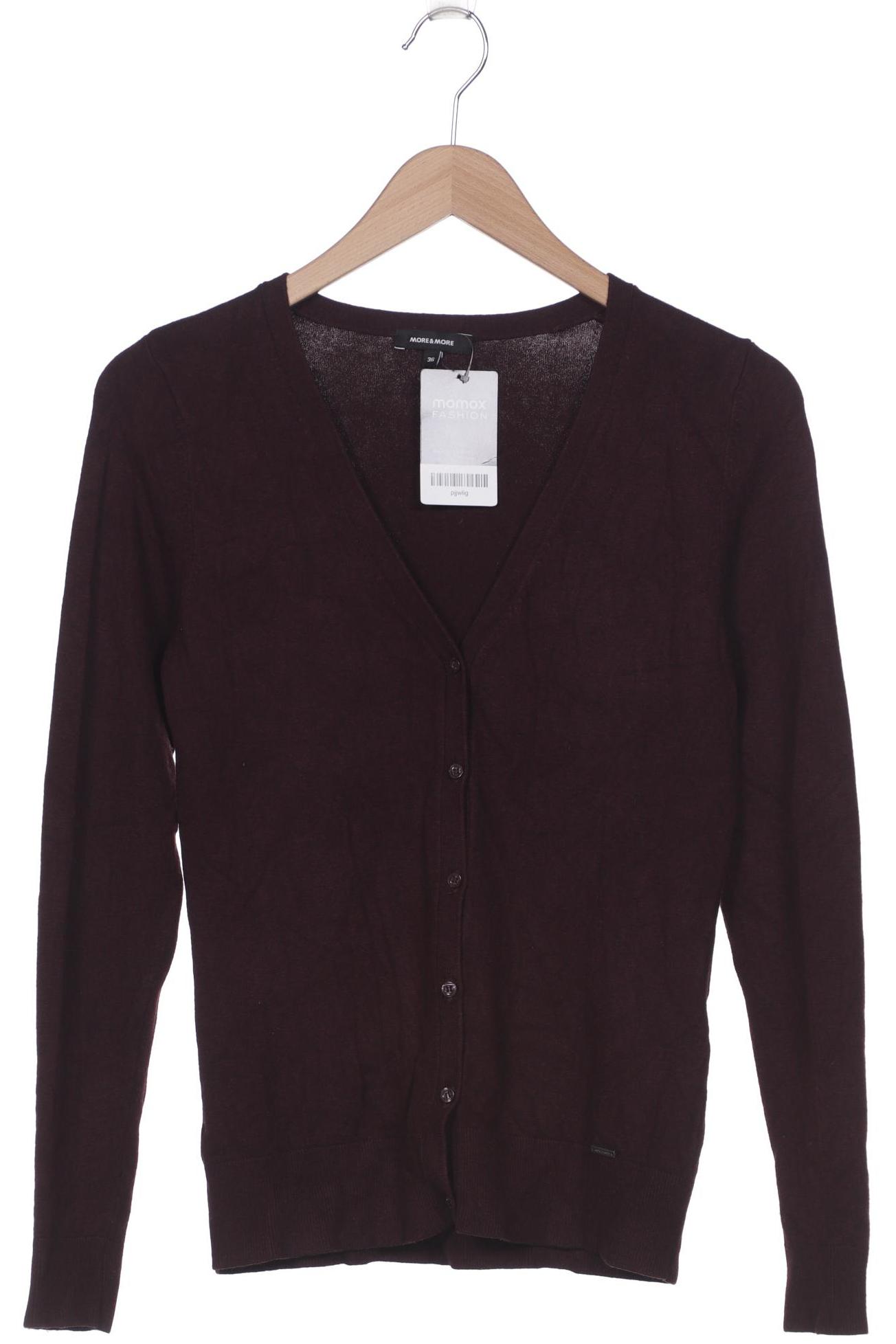 

More & More Damen Strickjacke, bordeaux, Gr. 36