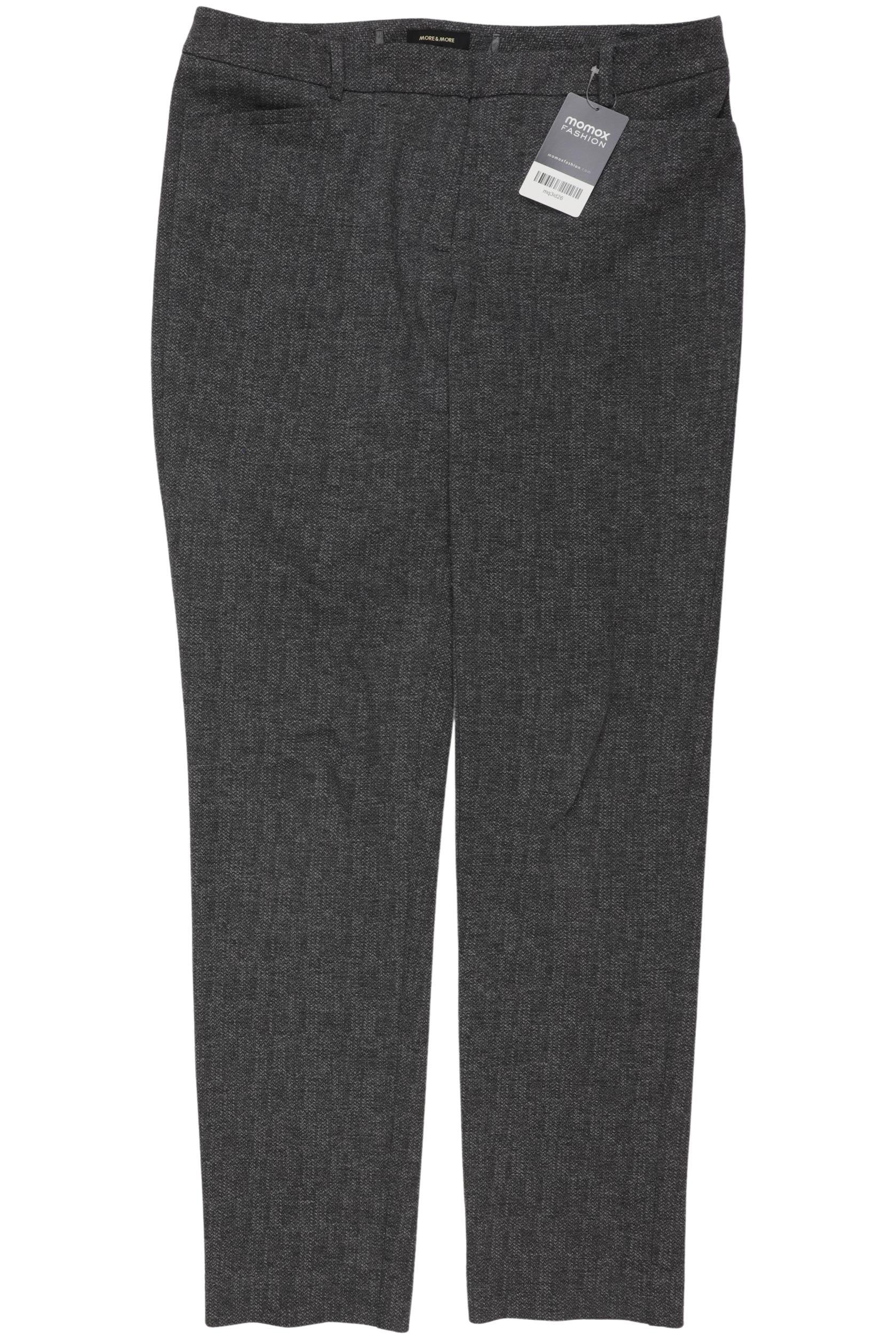 

More & More Damen Stoffhose, grau, Gr. 36