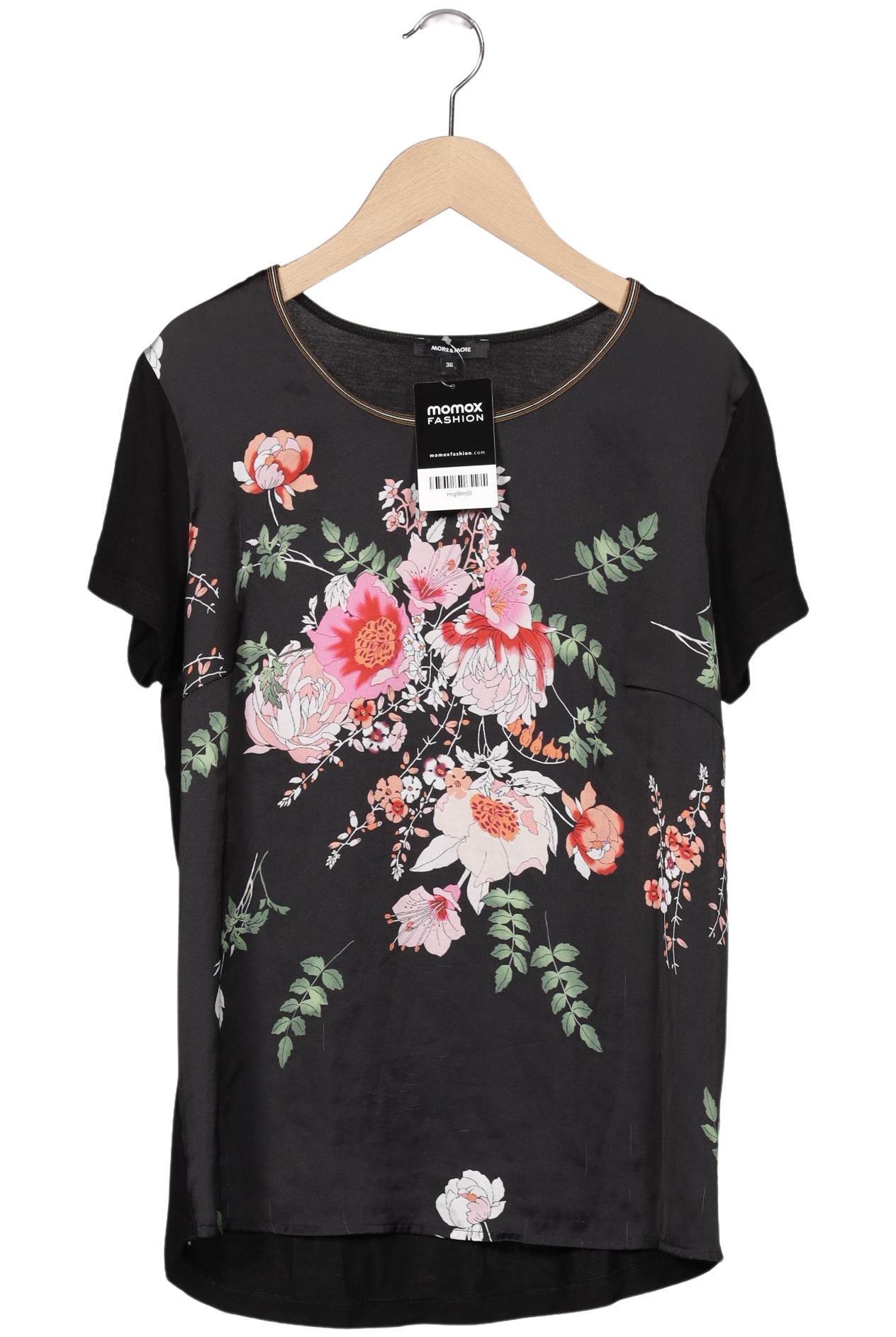 

More & More Damen T-Shirt, schwarz, Gr. 36