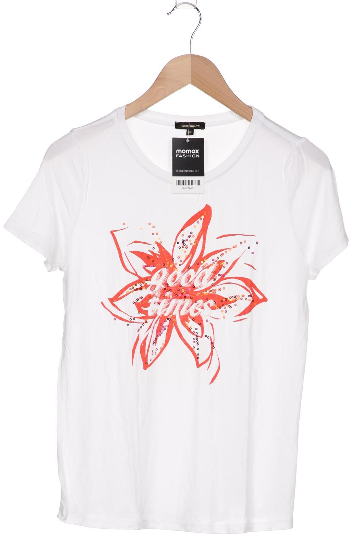 

More & More Damen T-Shirt, weiß