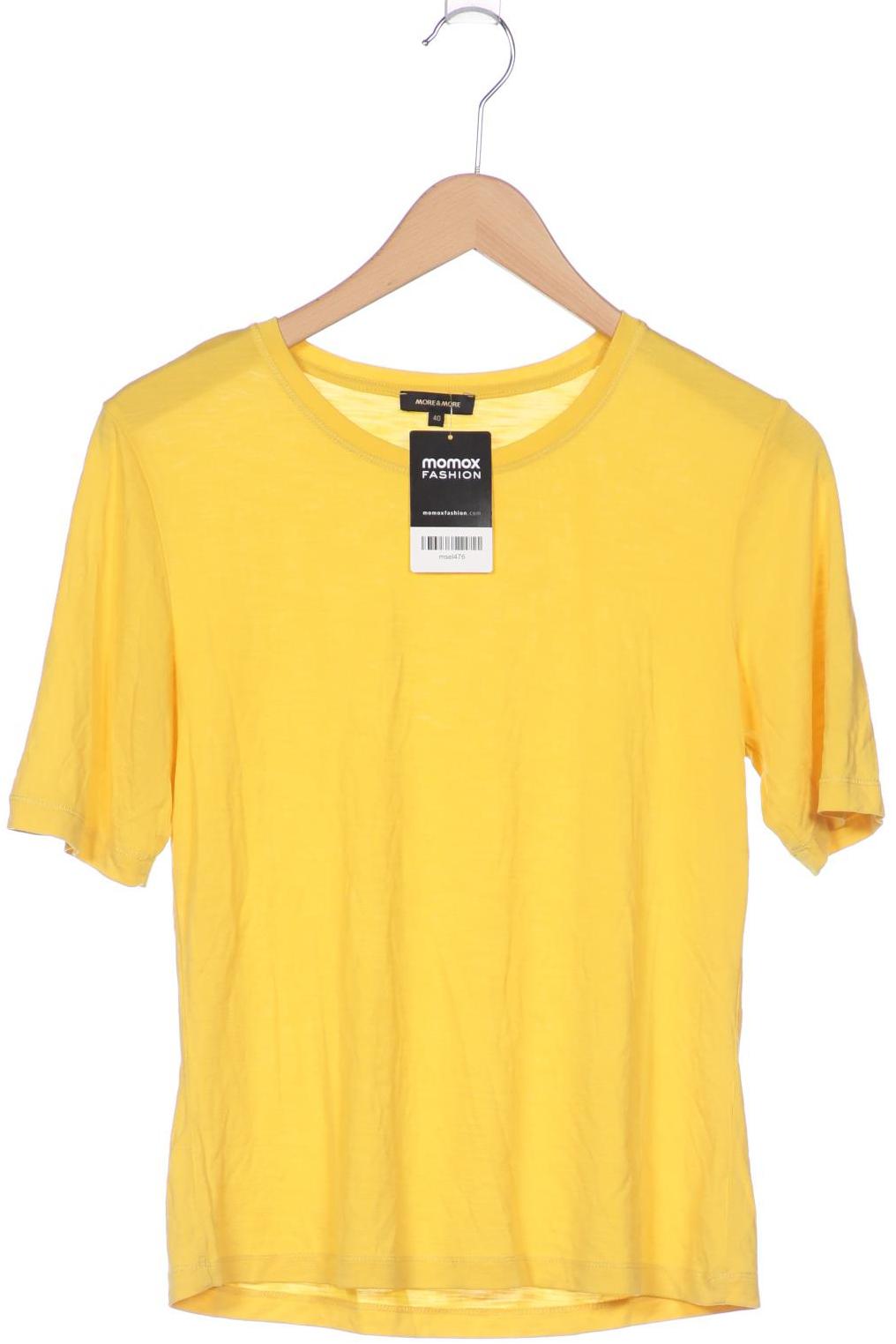 

More & More Damen T-Shirt, gelb, Gr. 40