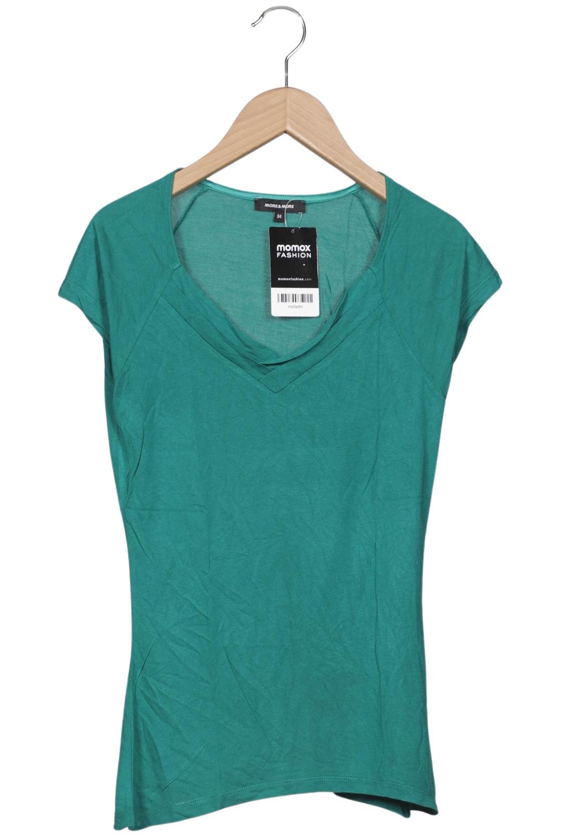 

More & More Damen T-Shirt, grün, Gr. 34