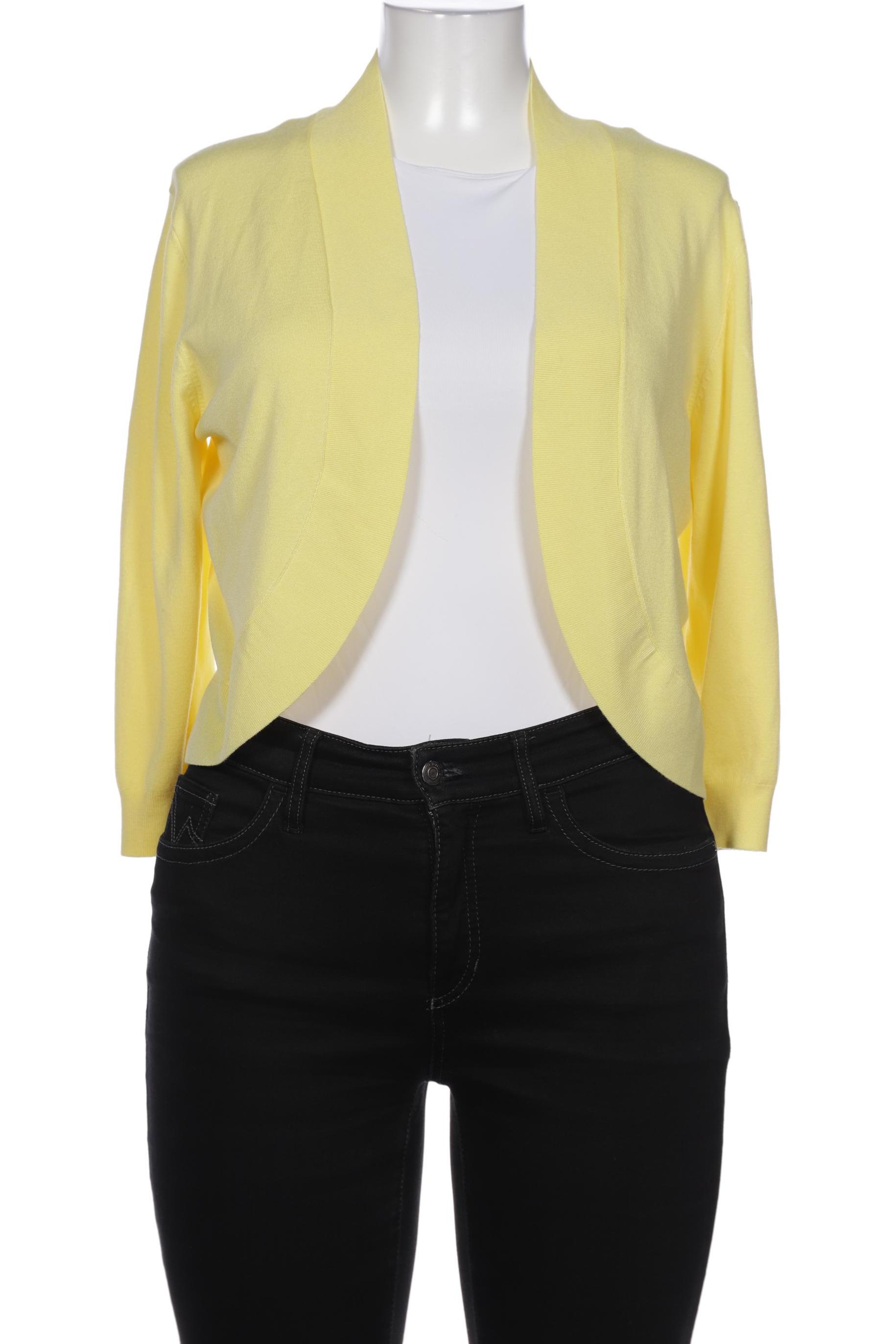 

More & More Damen Strickjacke, gelb, Gr. 44