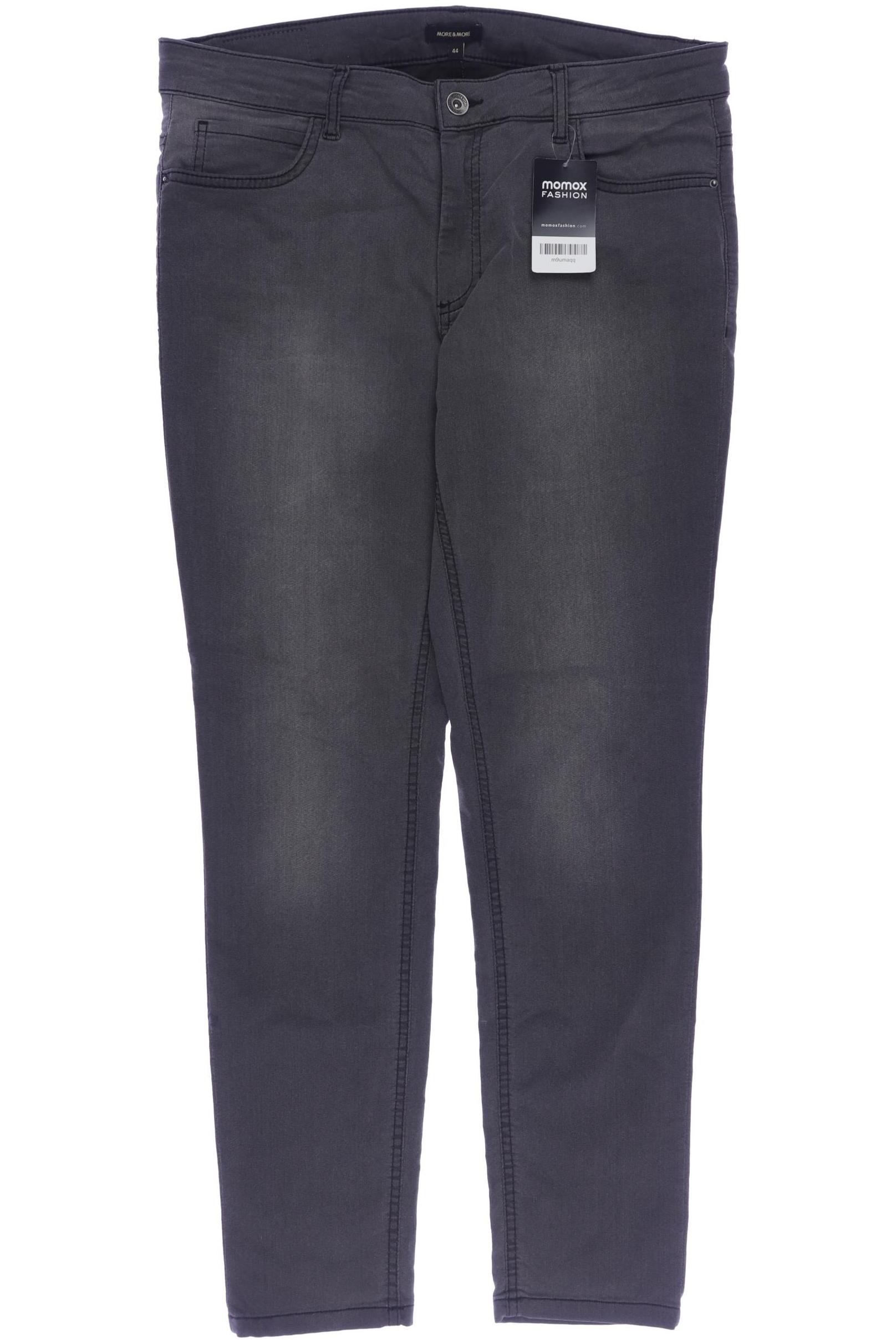 

More & More Damen Stoffhose, grau, Gr. 44