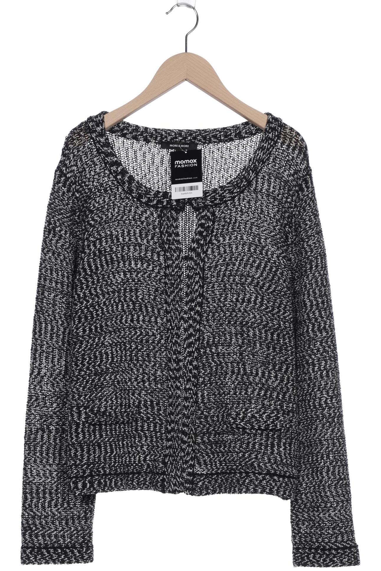 

More & More Damen Strickjacke, schwarz, Gr. 42