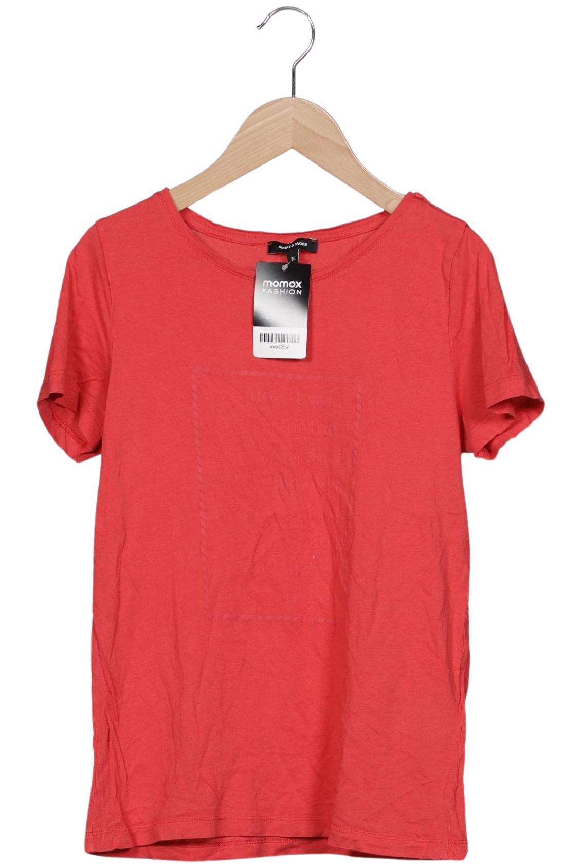 

More & More Damen T-Shirt, rot, Gr. 36