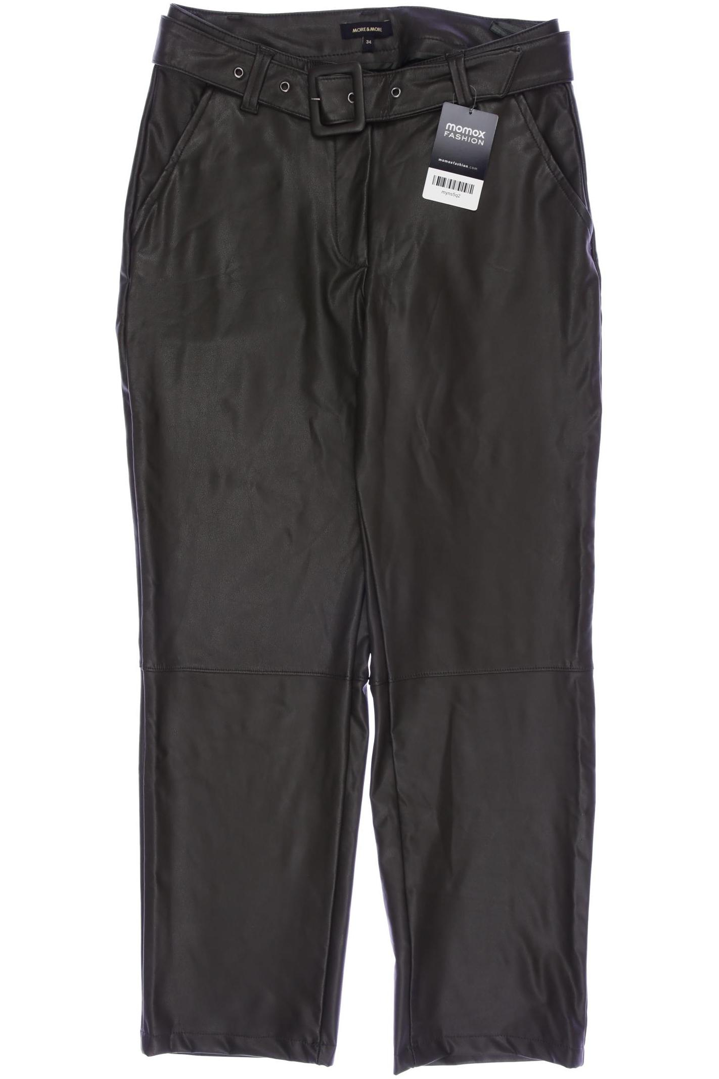 

More & More Damen Stoffhose, grün, Gr. 34