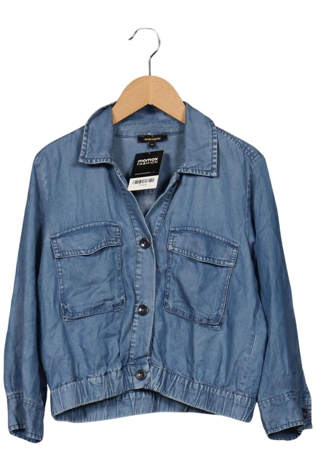 

More & More Damen Jacke, blau, Gr. 34