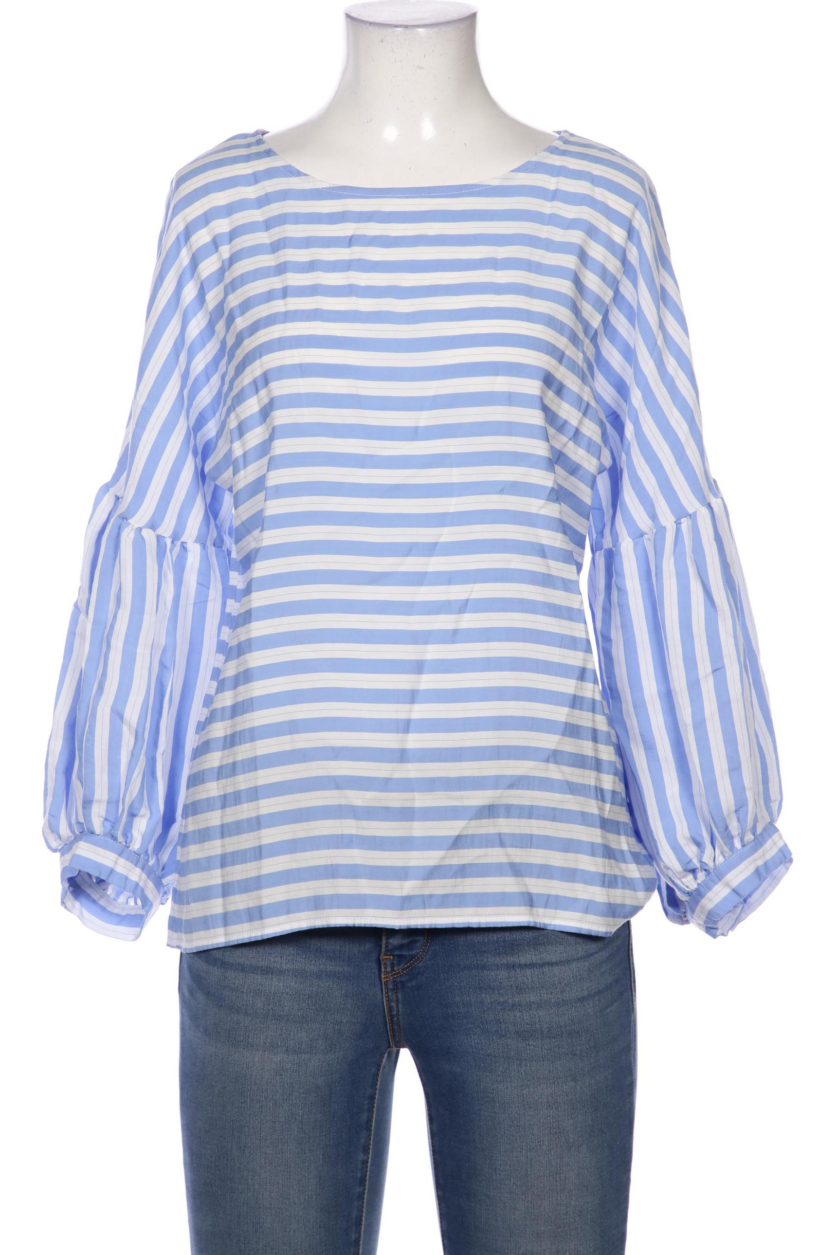 

More & More Damen Bluse, blau, Gr. 36