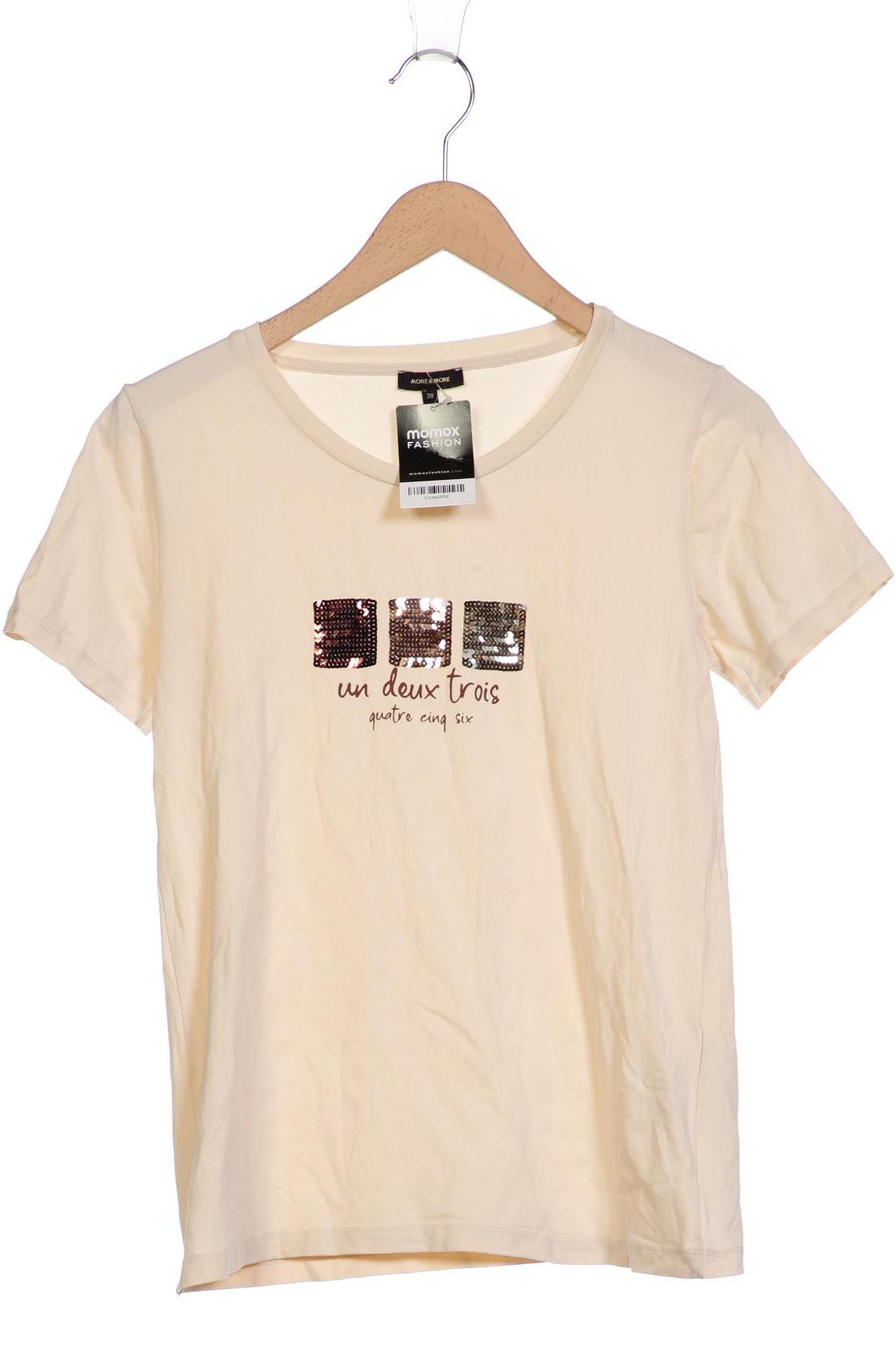 

More & More Damen T-Shirt, beige, Gr. 38