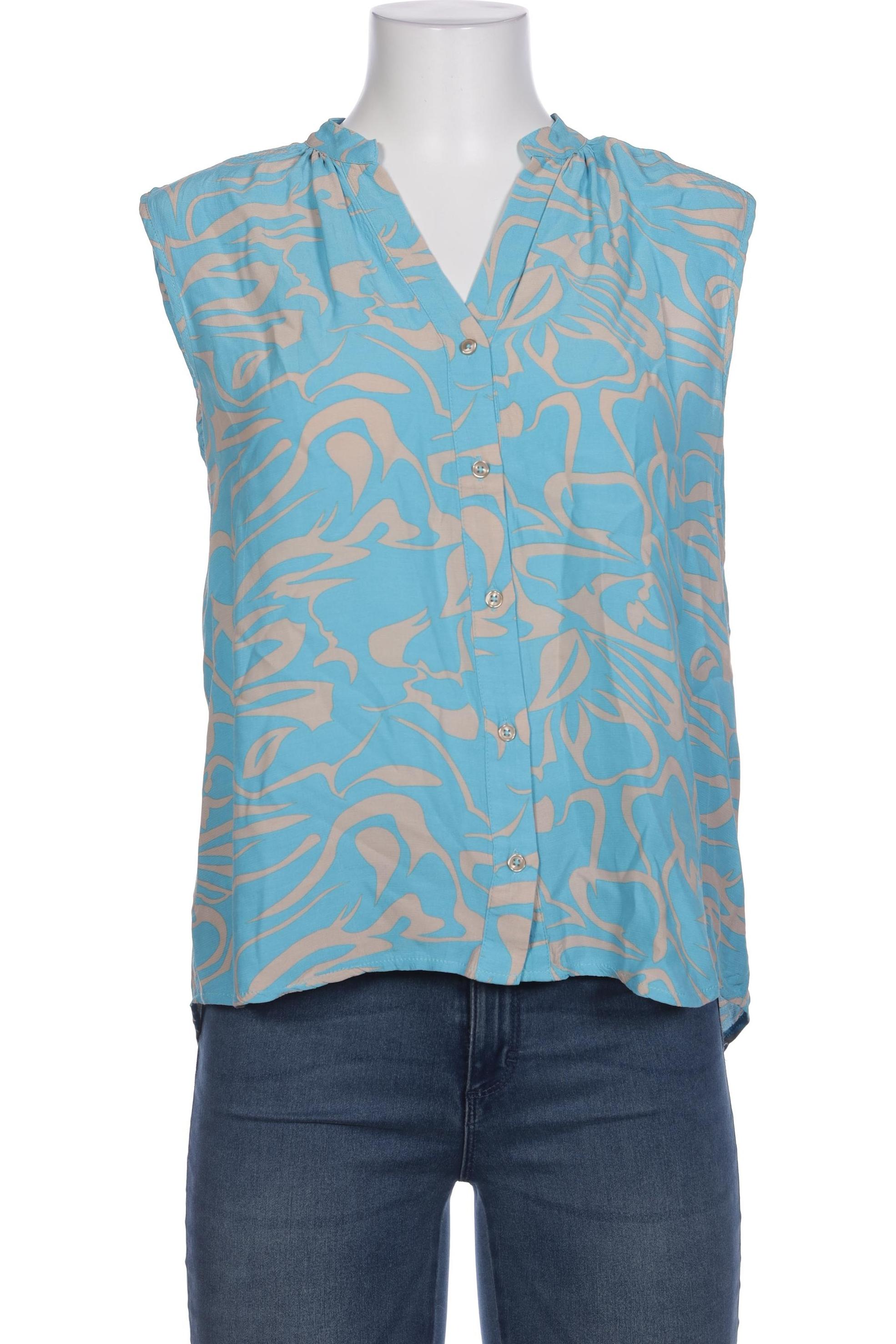 

More & More Damen Bluse, blau, Gr. 40