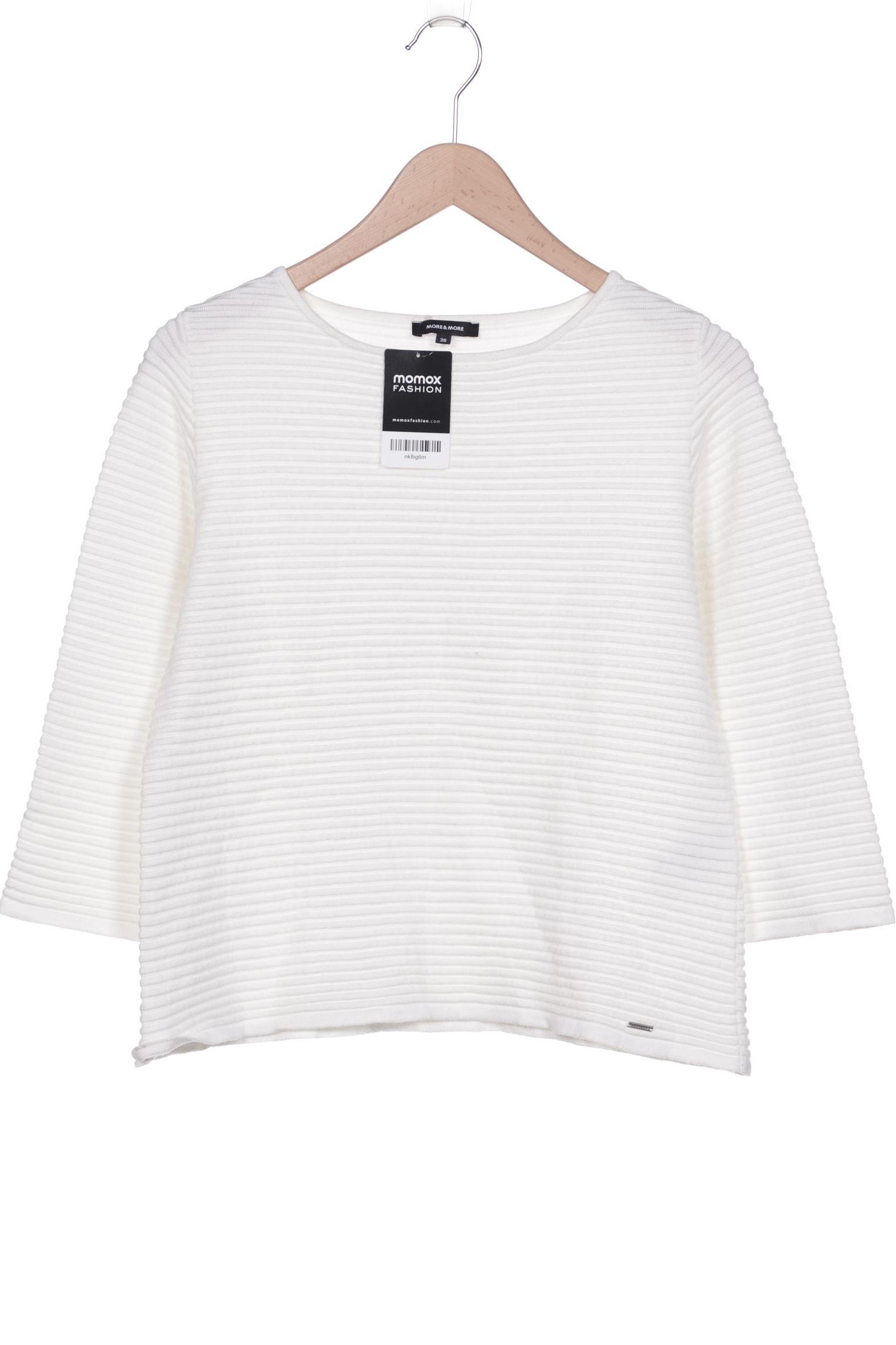 

More & More Damen Pullover, weiß