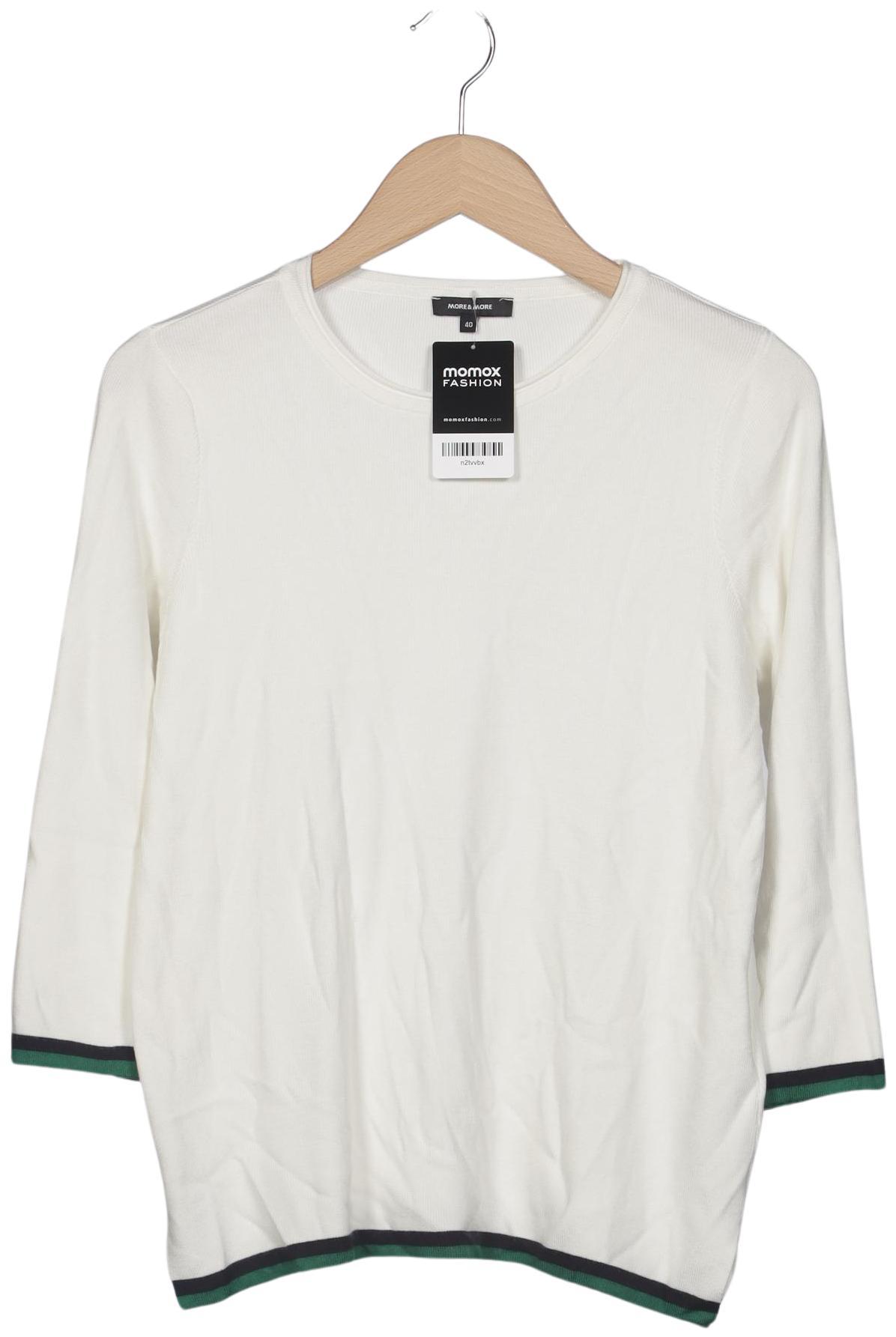 

More & More Damen Pullover, weiß, Gr. 40