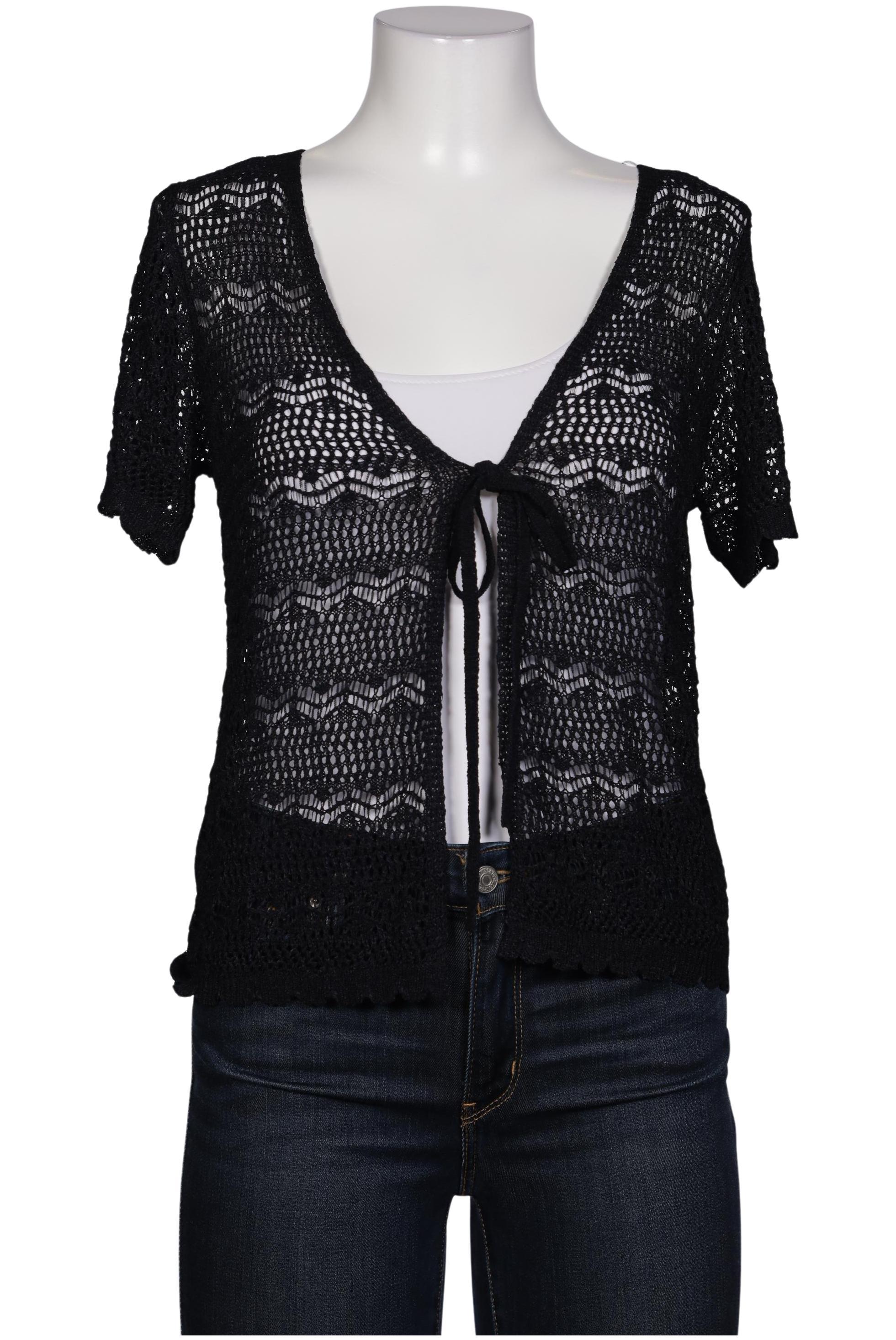 

More & More Damen Strickjacke, schwarz, Gr. 36