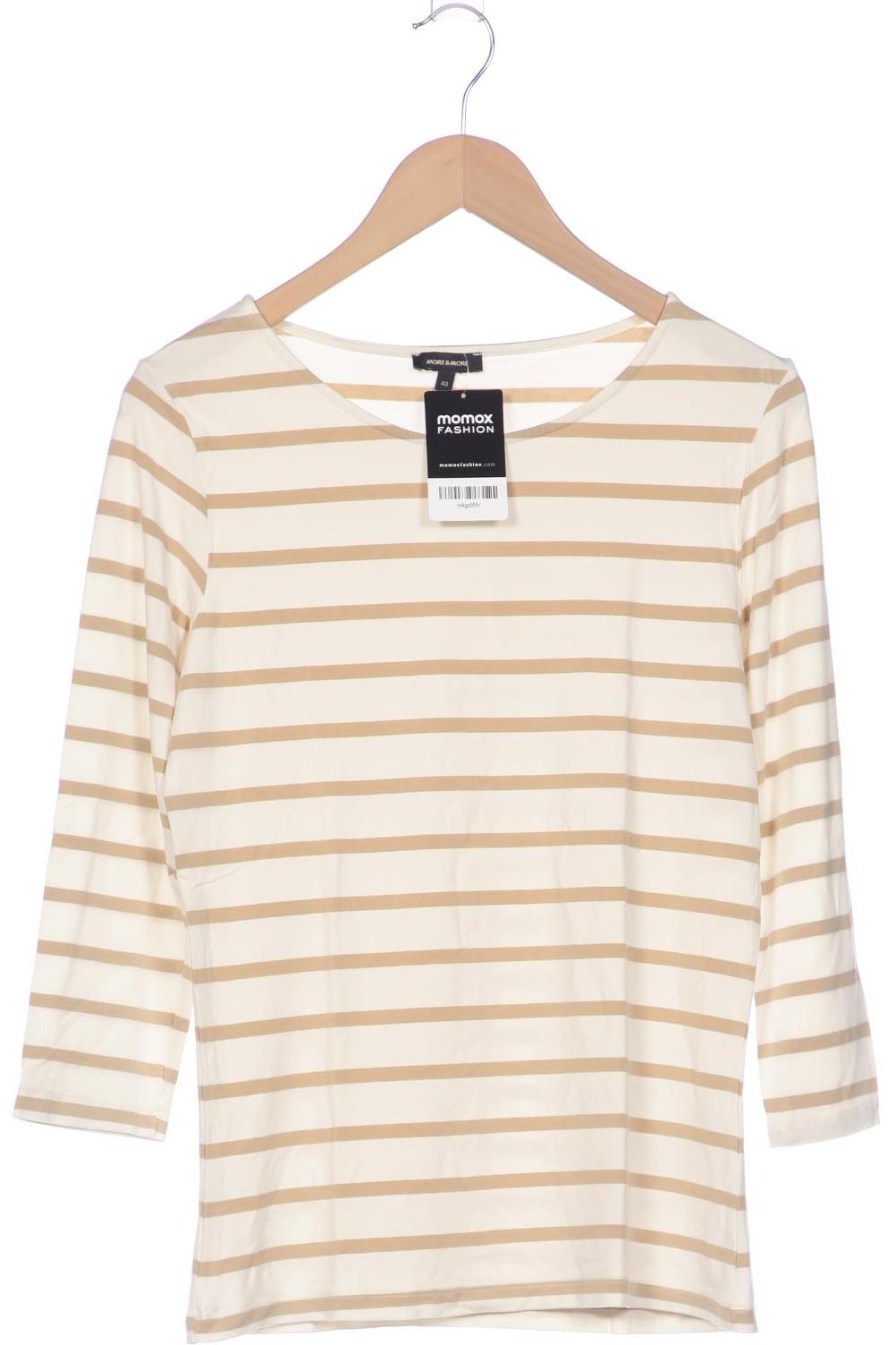

More & More Damen Langarmshirt, beige, Gr. 40