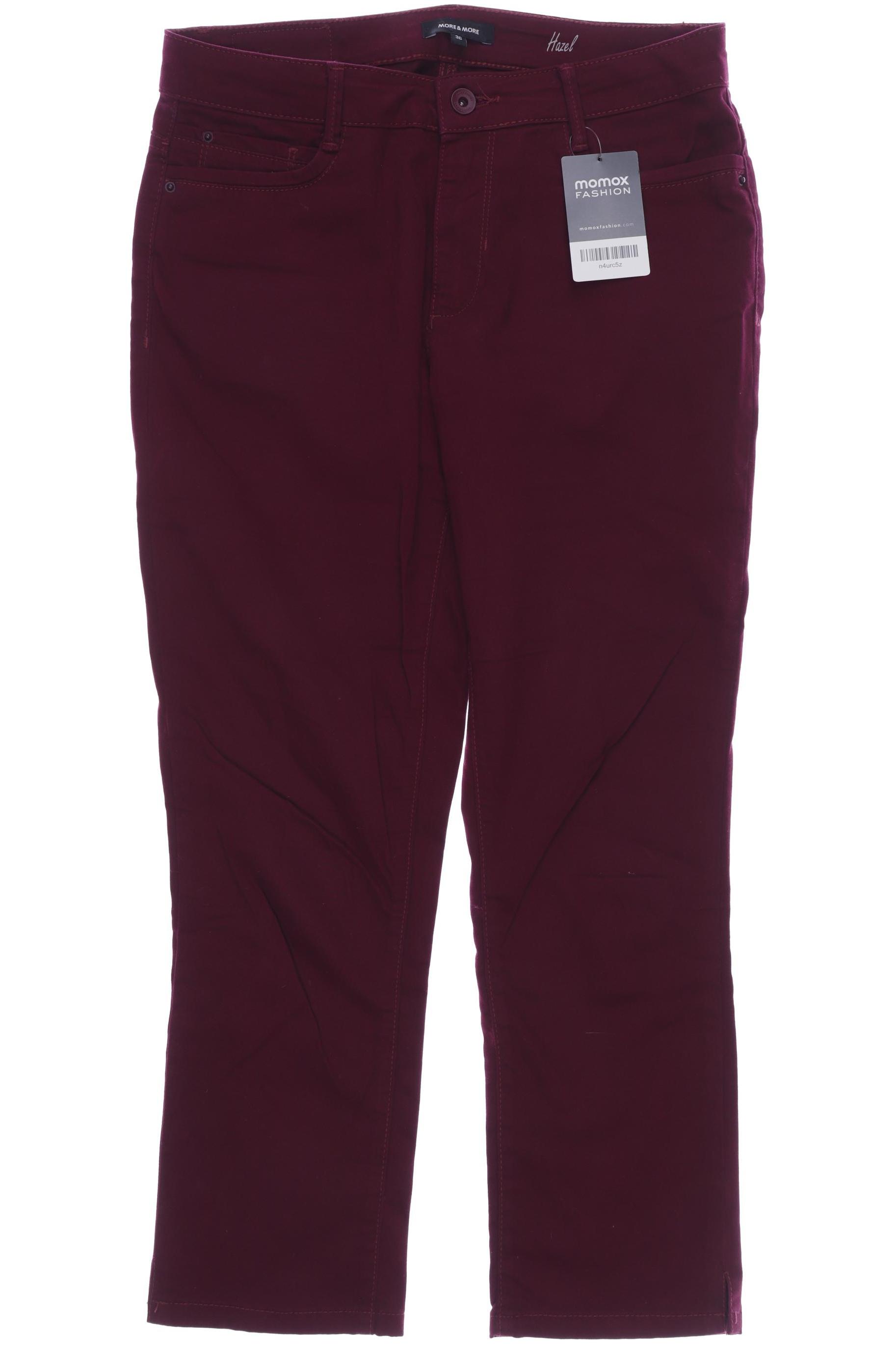 

More & More Damen Jeans, bordeaux