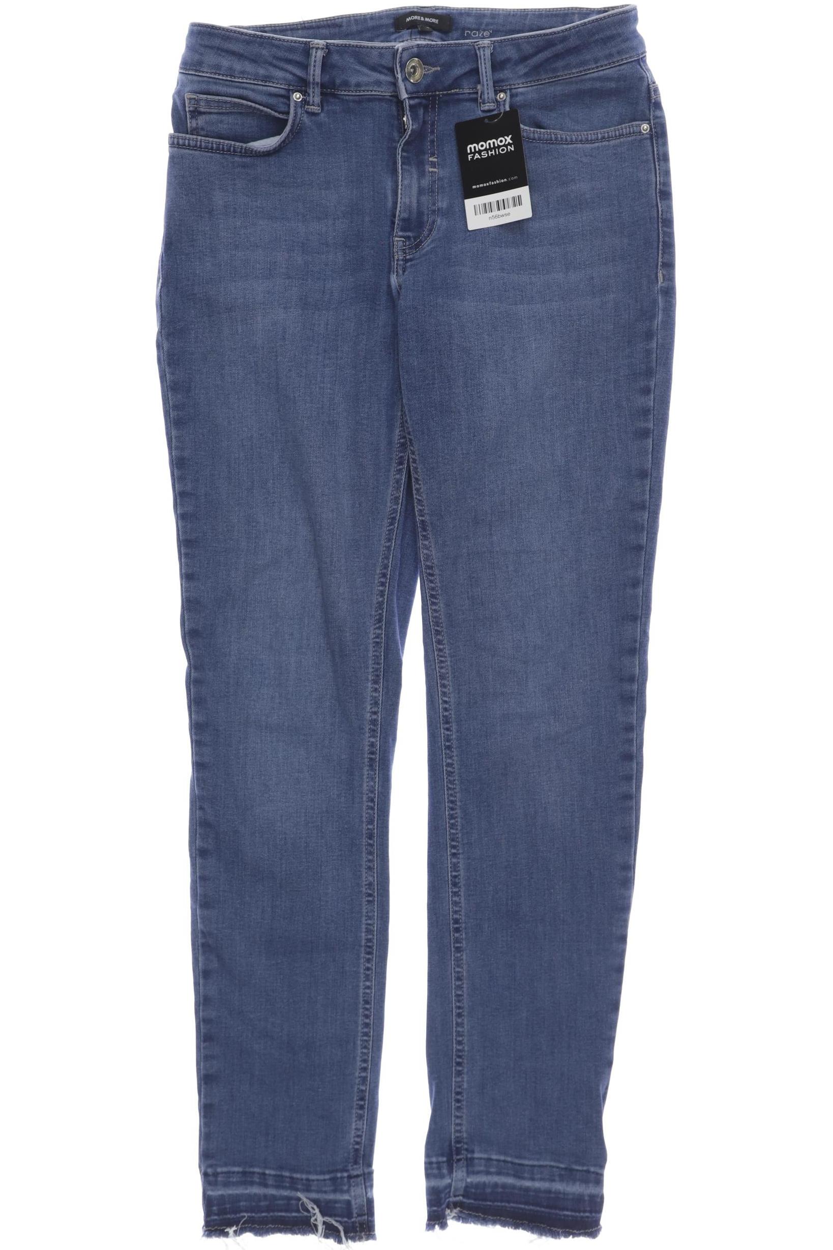 

More & More Damen Jeans, blau