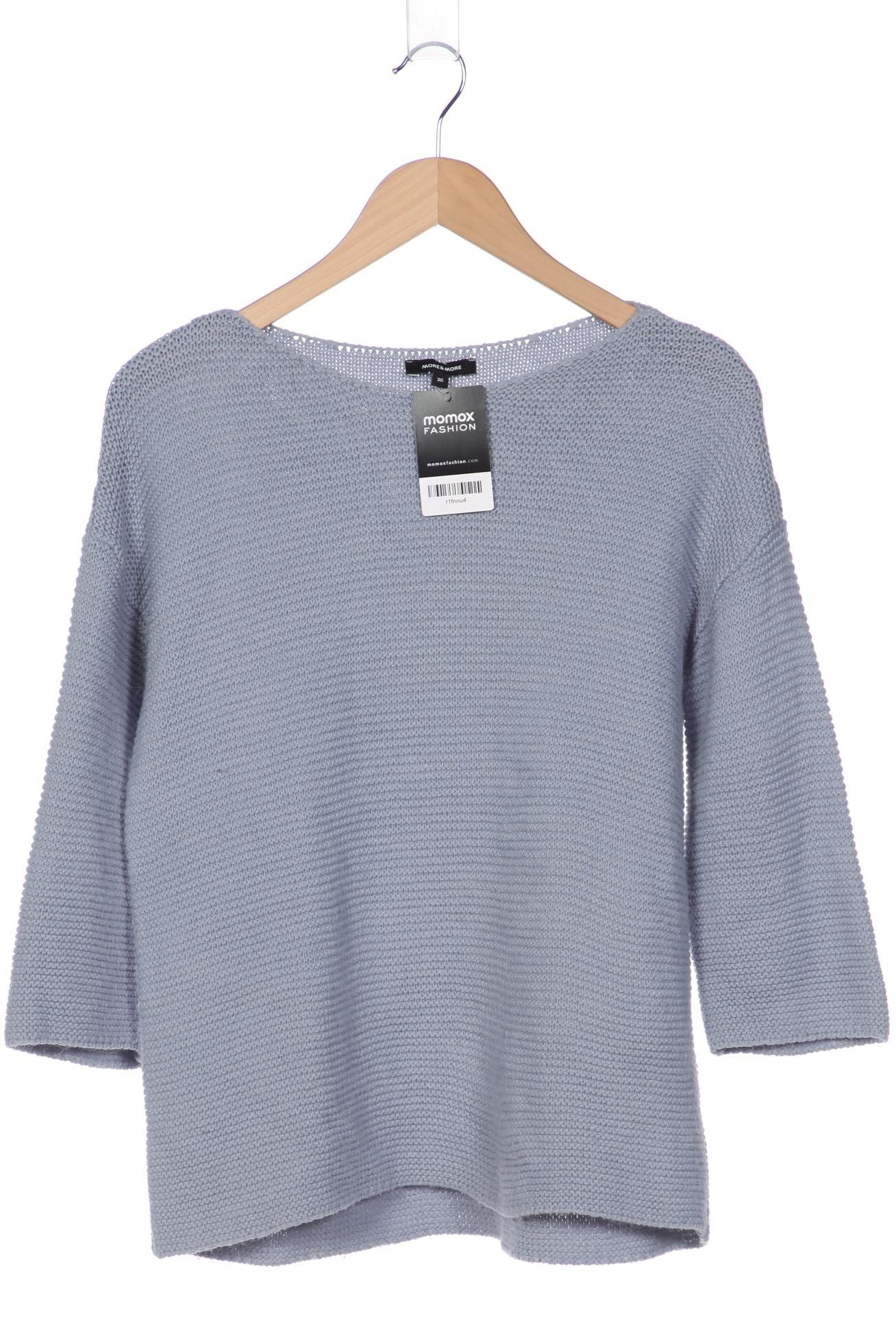 

More & More Damen Pullover, blau, Gr. 36