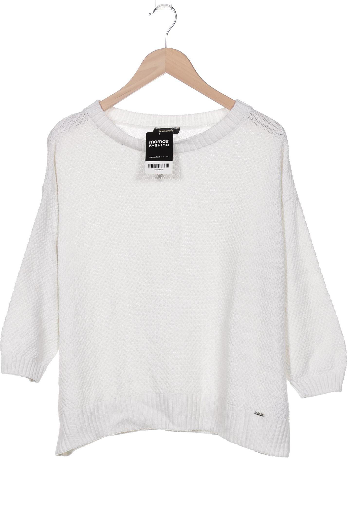 

More & More Damen Pullover, weiß, Gr. 40