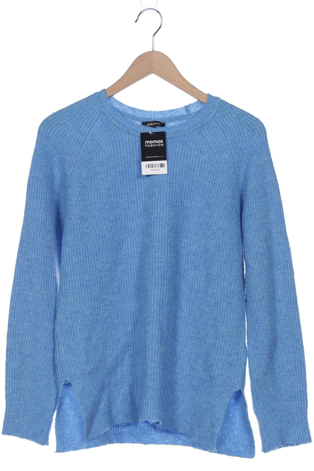 

More & More Damen Pullover, blau, Gr. 36