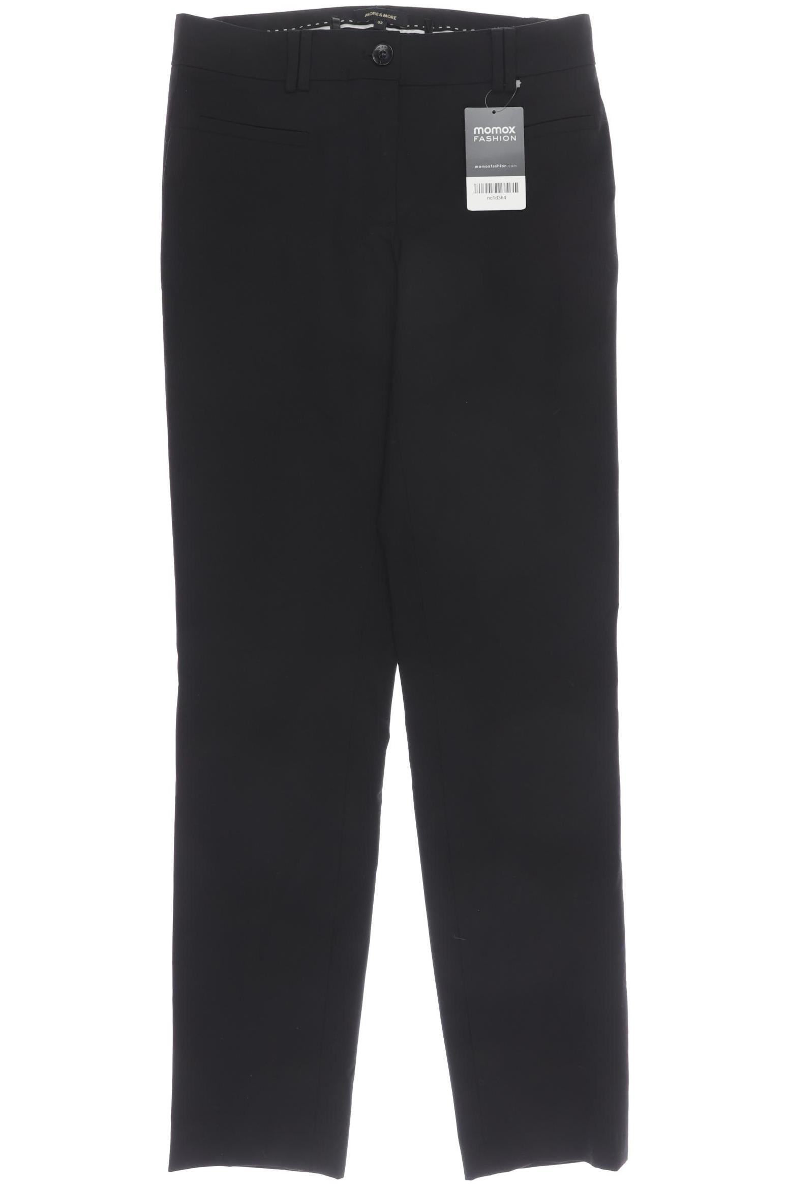 

More & More Damen Stoffhose, schwarz, Gr. 32