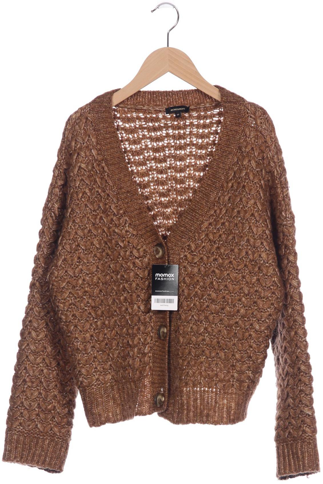 

More & More Damen Strickjacke, braun, Gr. 36
