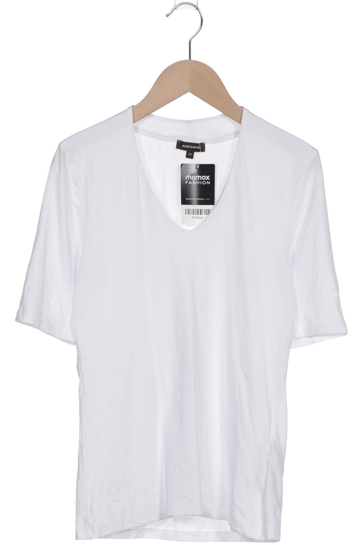 

More & More Damen T-Shirt, weiß, Gr. 34