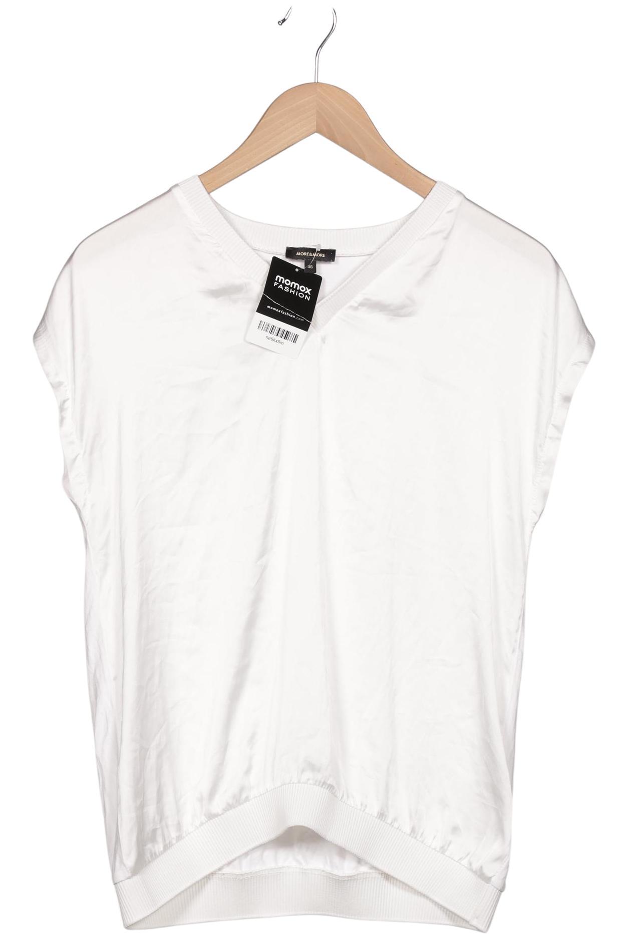 

More & More Damen T-Shirt, weiß, Gr. 36