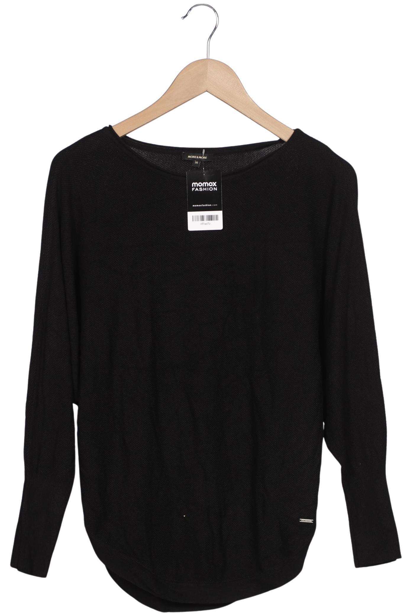

More & More Damen Pullover, schwarz, Gr. 36