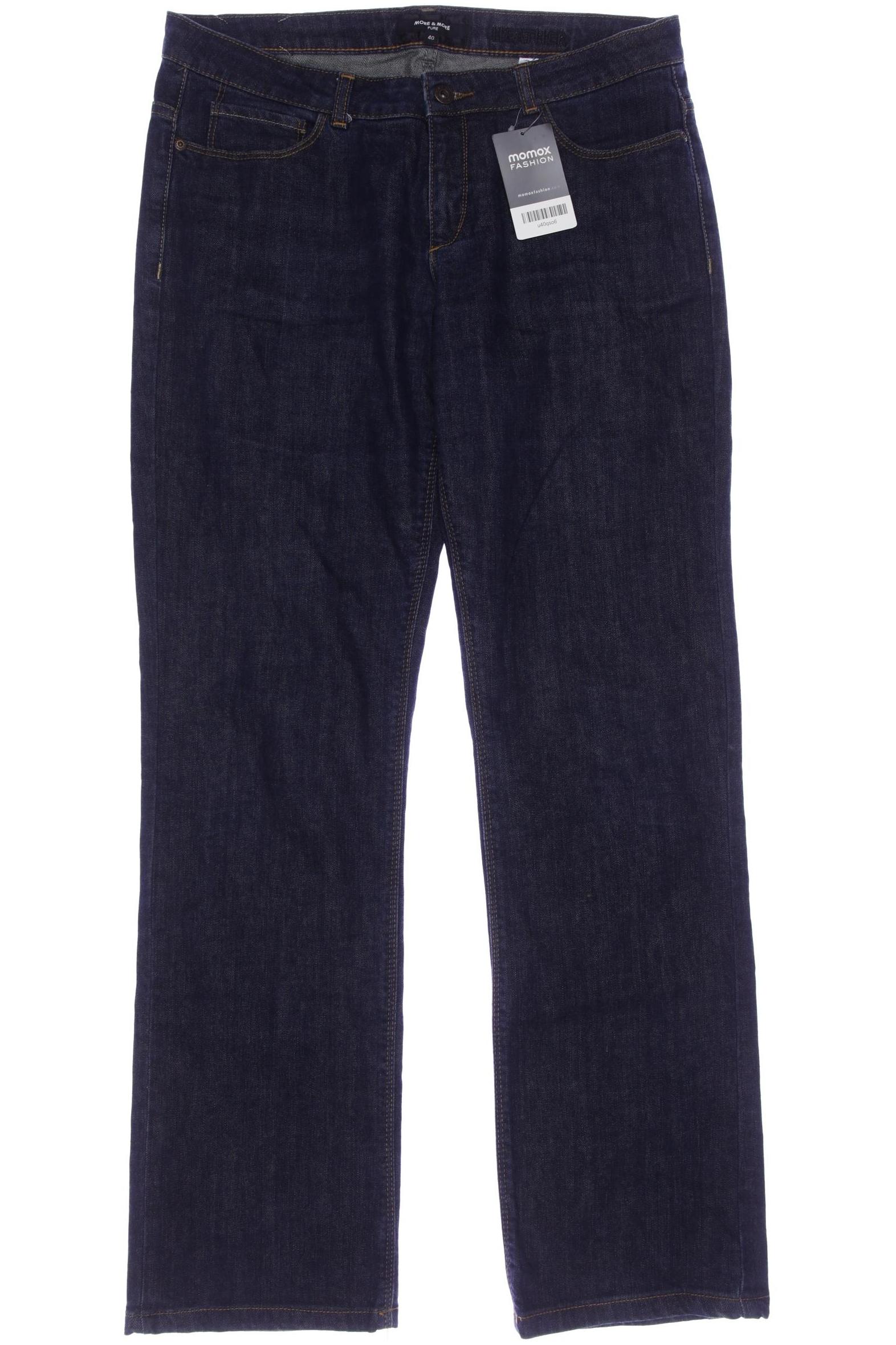 

More & More Damen Jeans, marineblau, Gr. 40