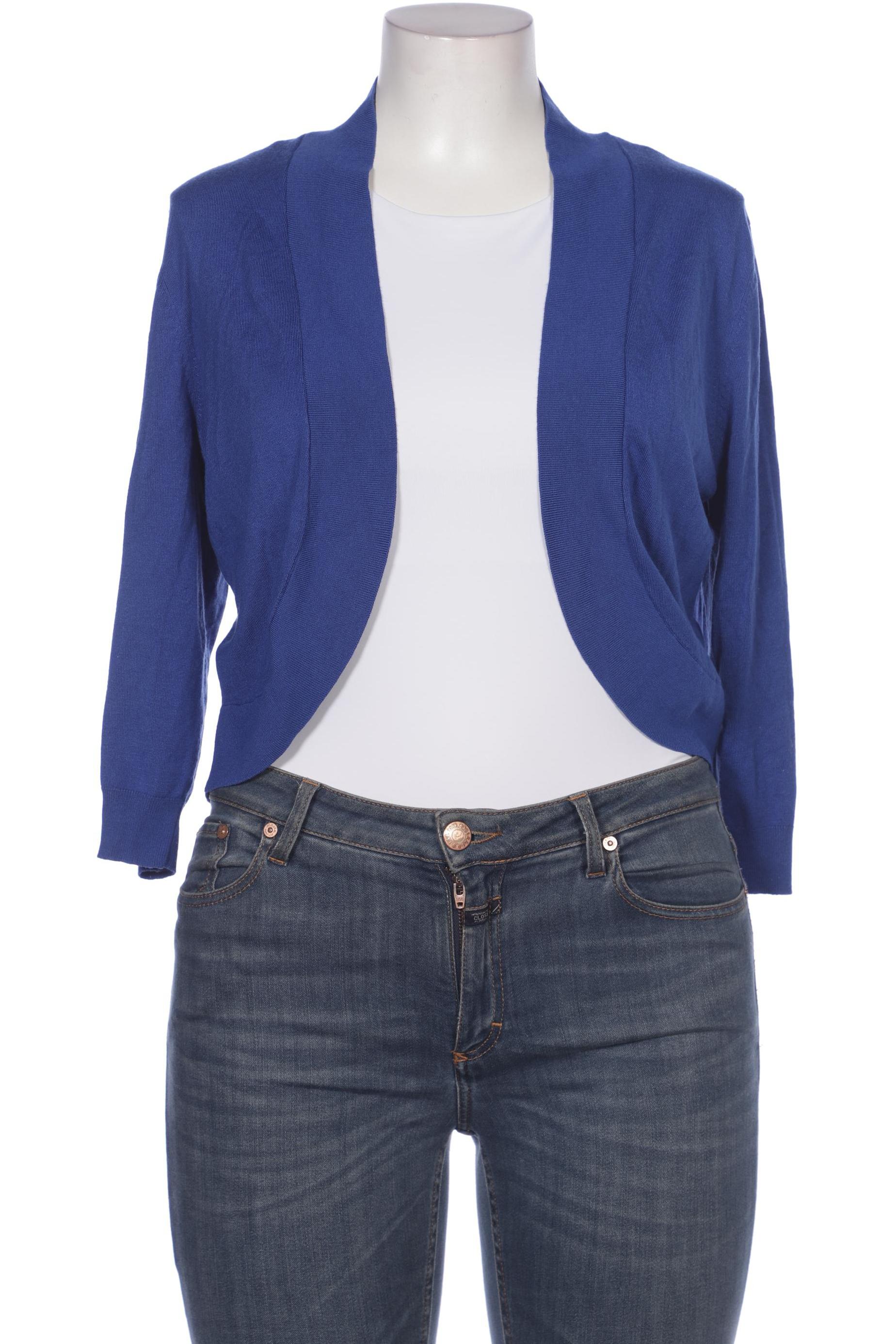 

More & More Damen Strickjacke, blau, Gr. 42
