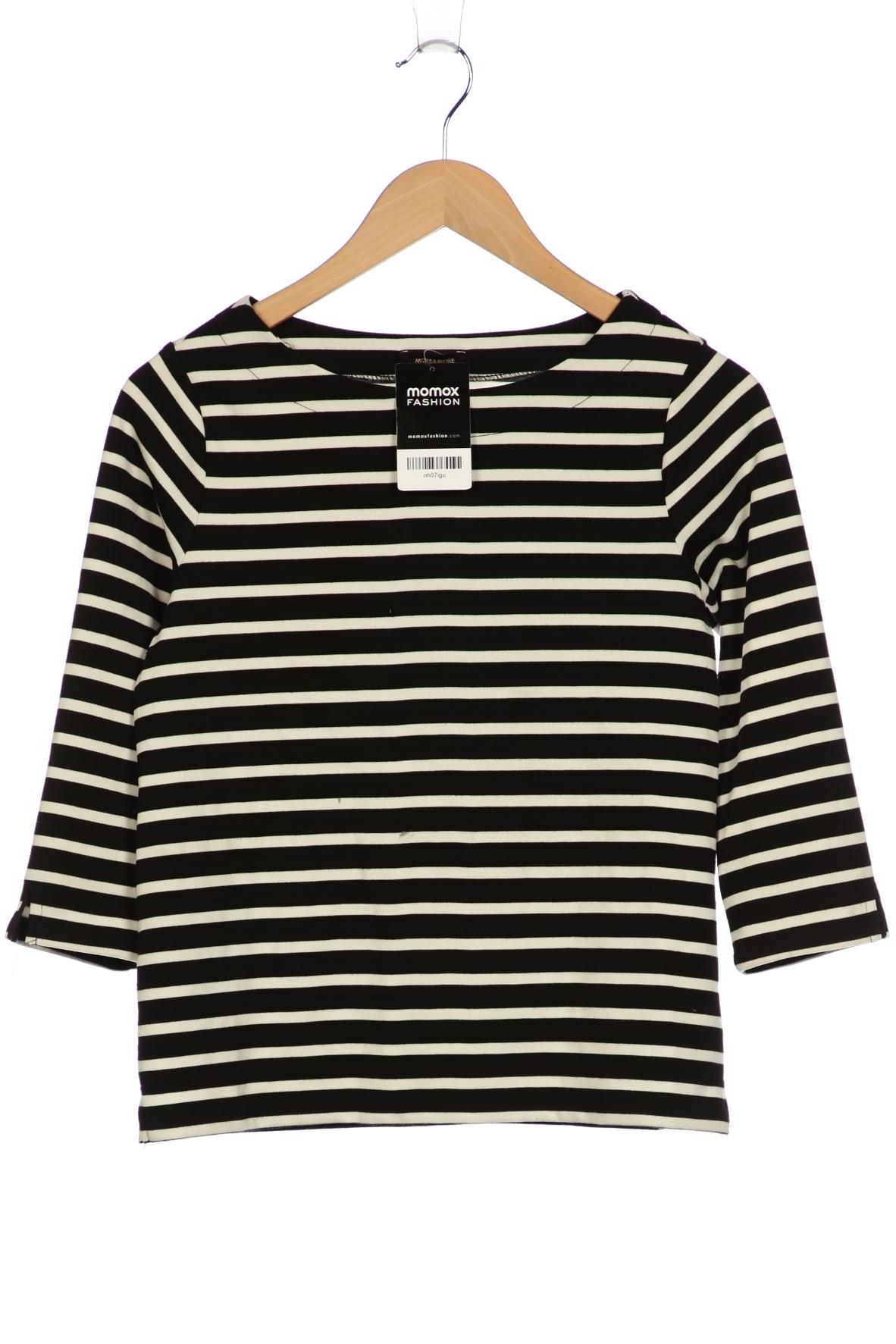 

More & More Damen Langarmshirt, schwarz, Gr. 34
