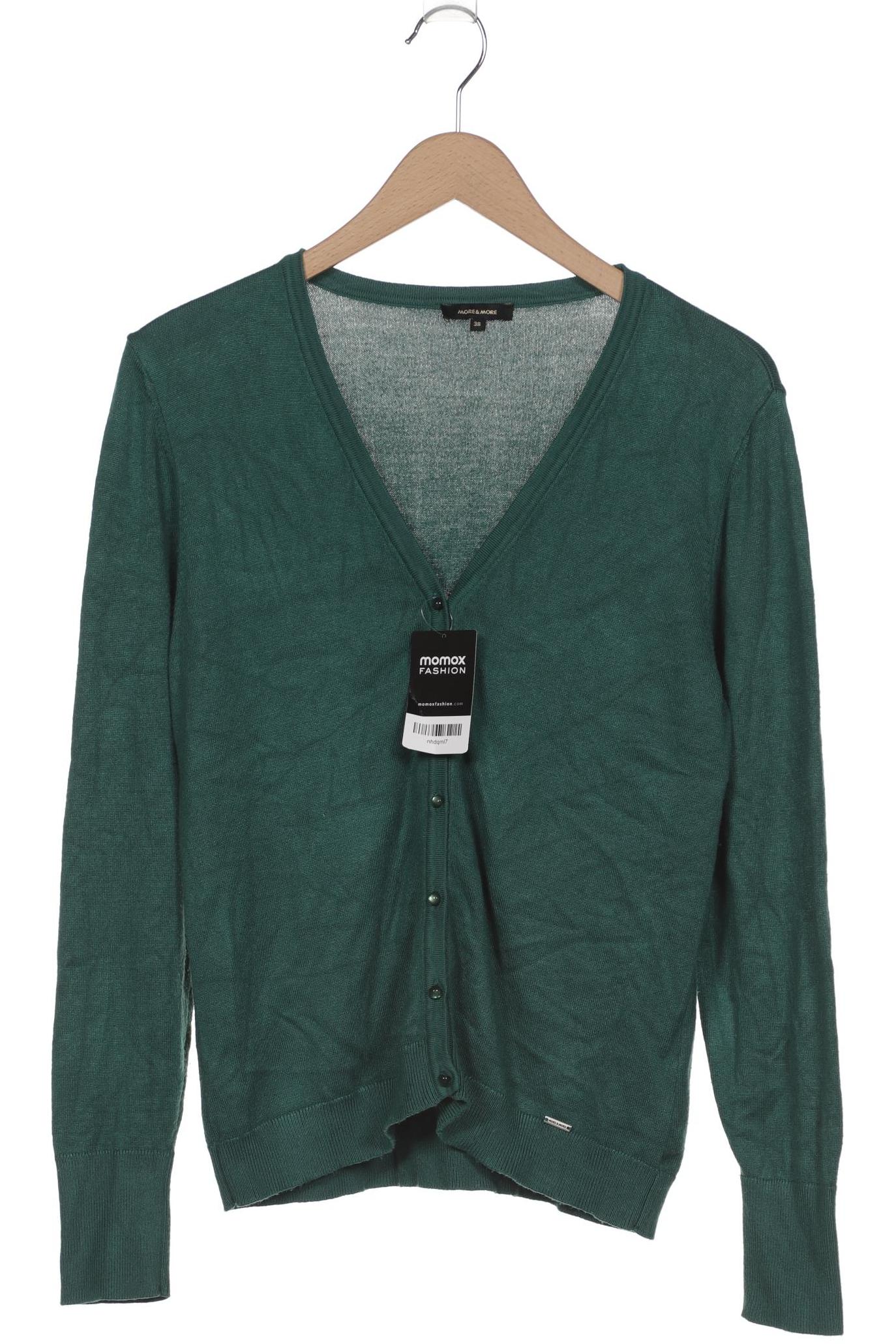 

More & More Damen Strickjacke, grün, Gr. 38