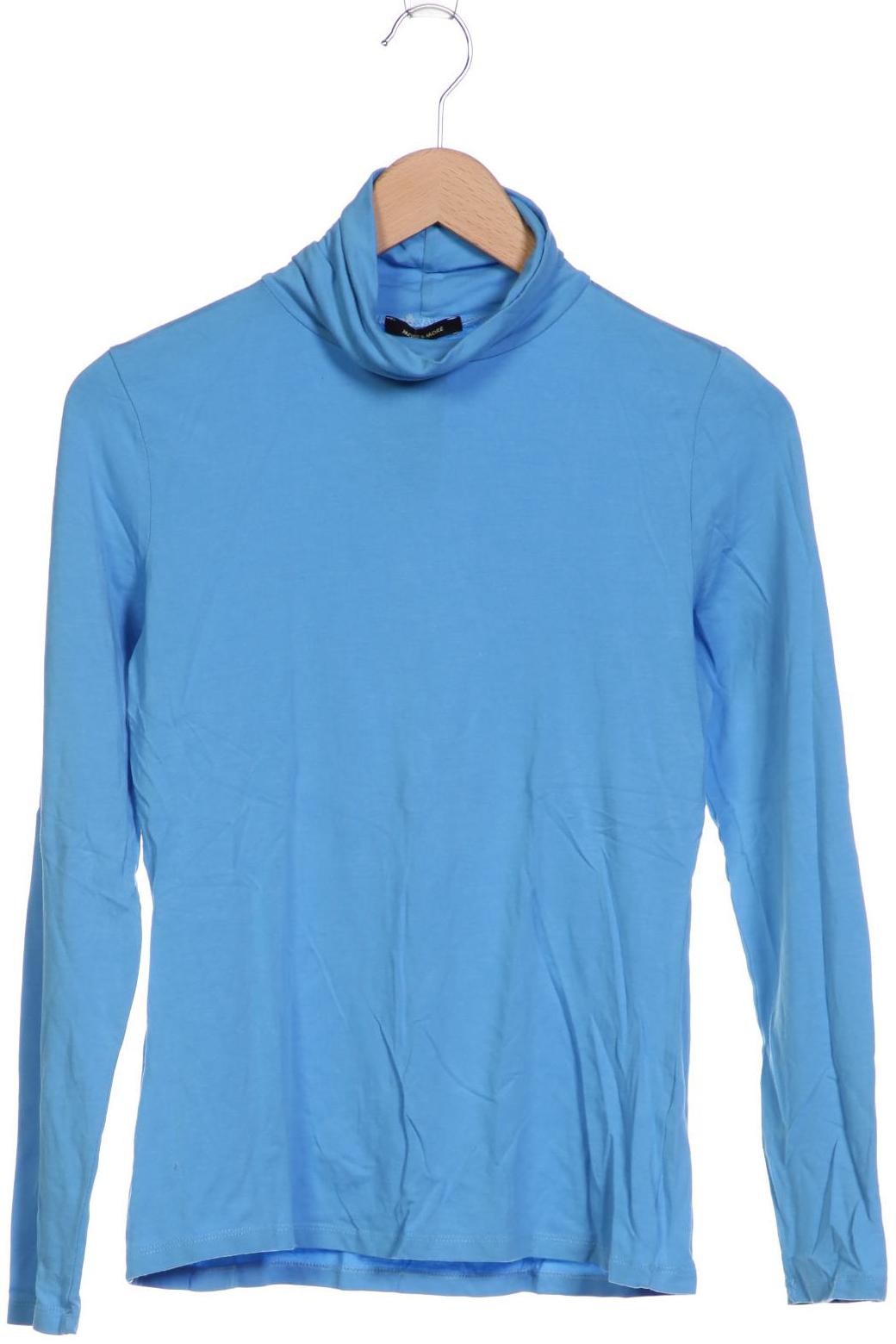 

More & More Damen Langarmshirt, blau, Gr. 38