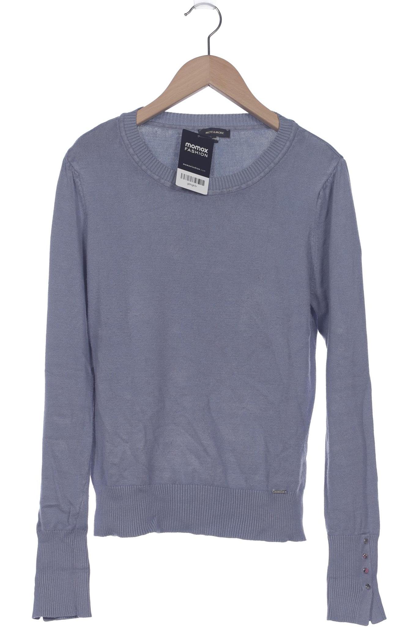 

More & More Damen Pullover, blau, Gr. 36