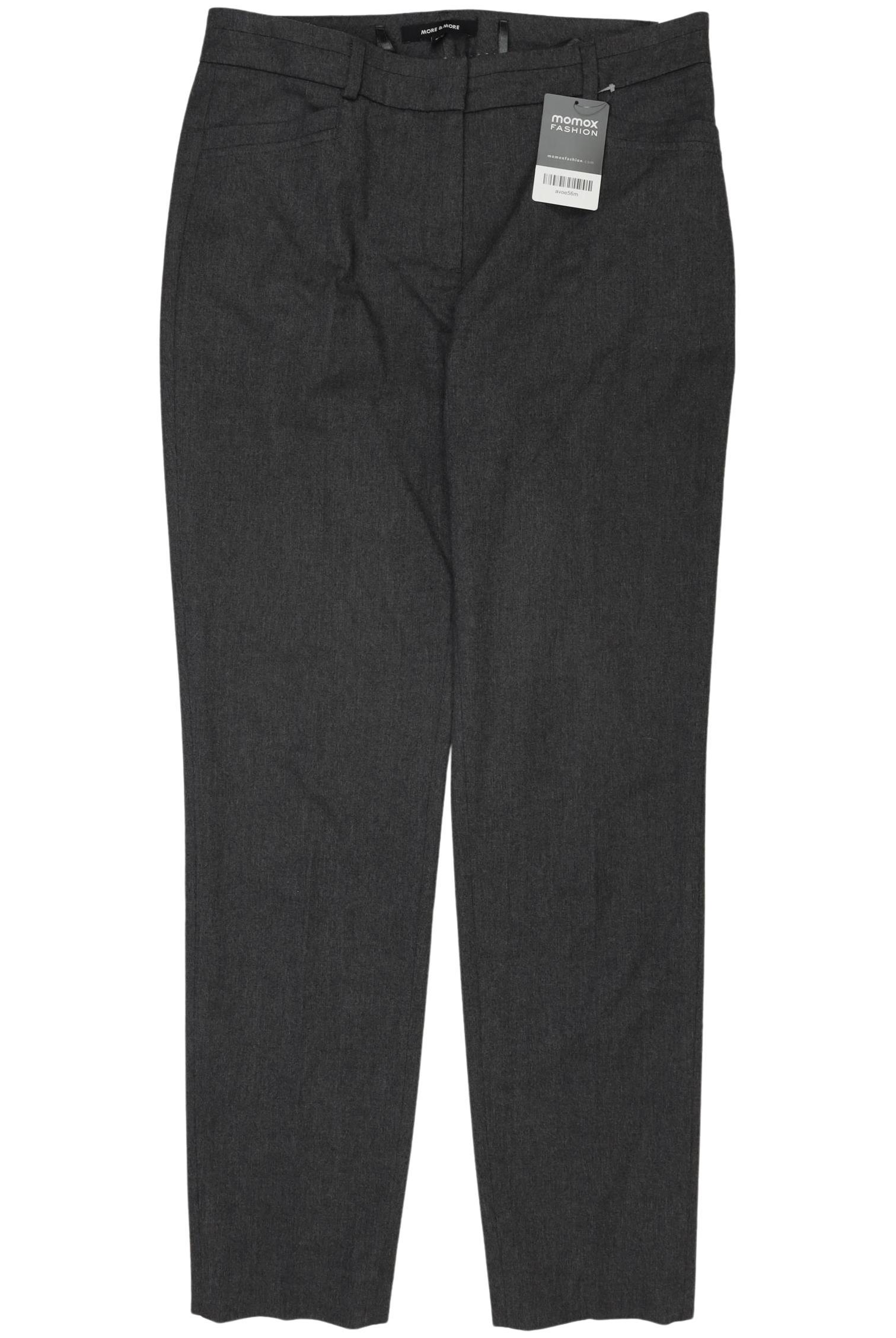 

More & More Damen Stoffhose, grau, Gr. 36