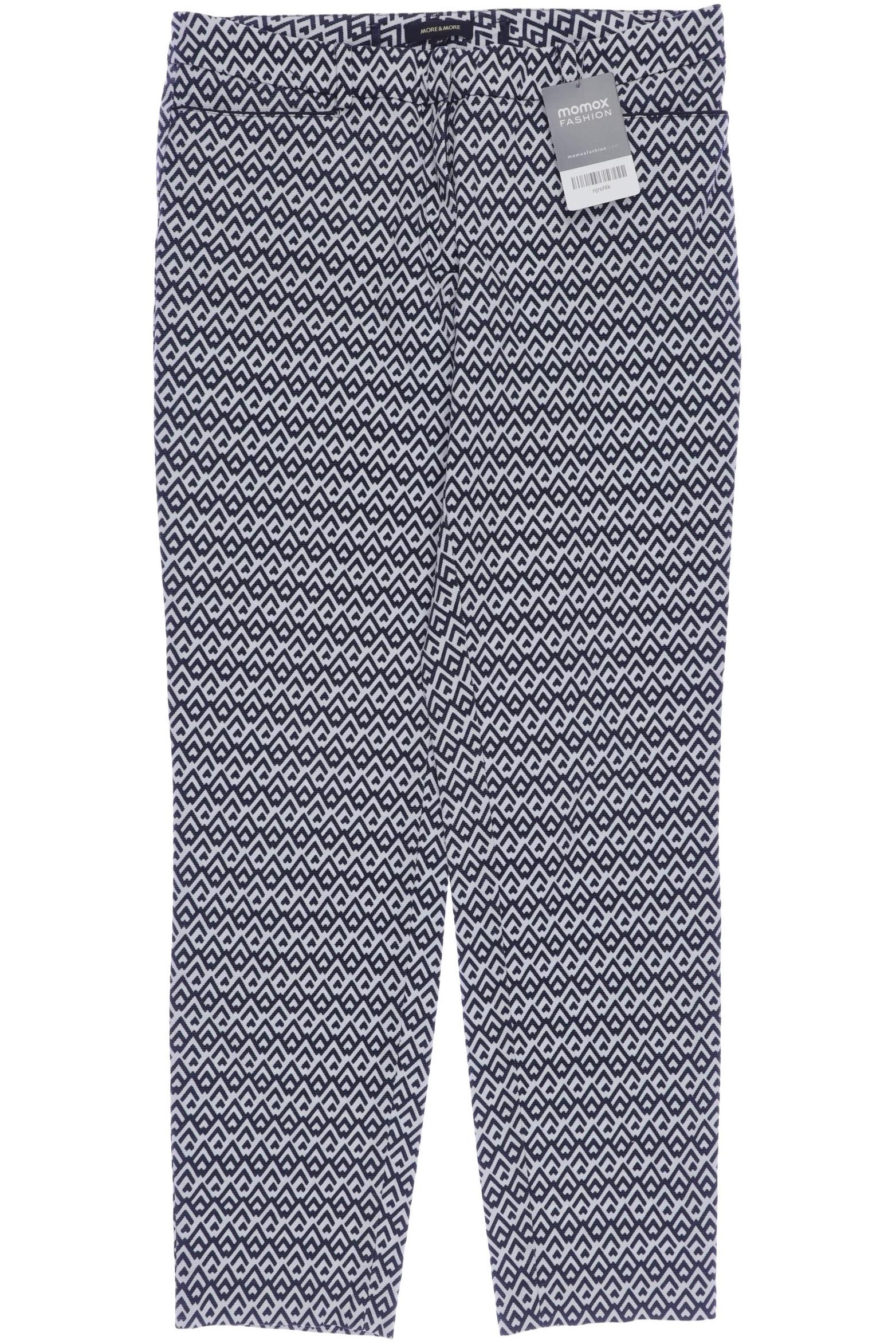 

More & More Damen Stoffhose, marineblau, Gr. 34