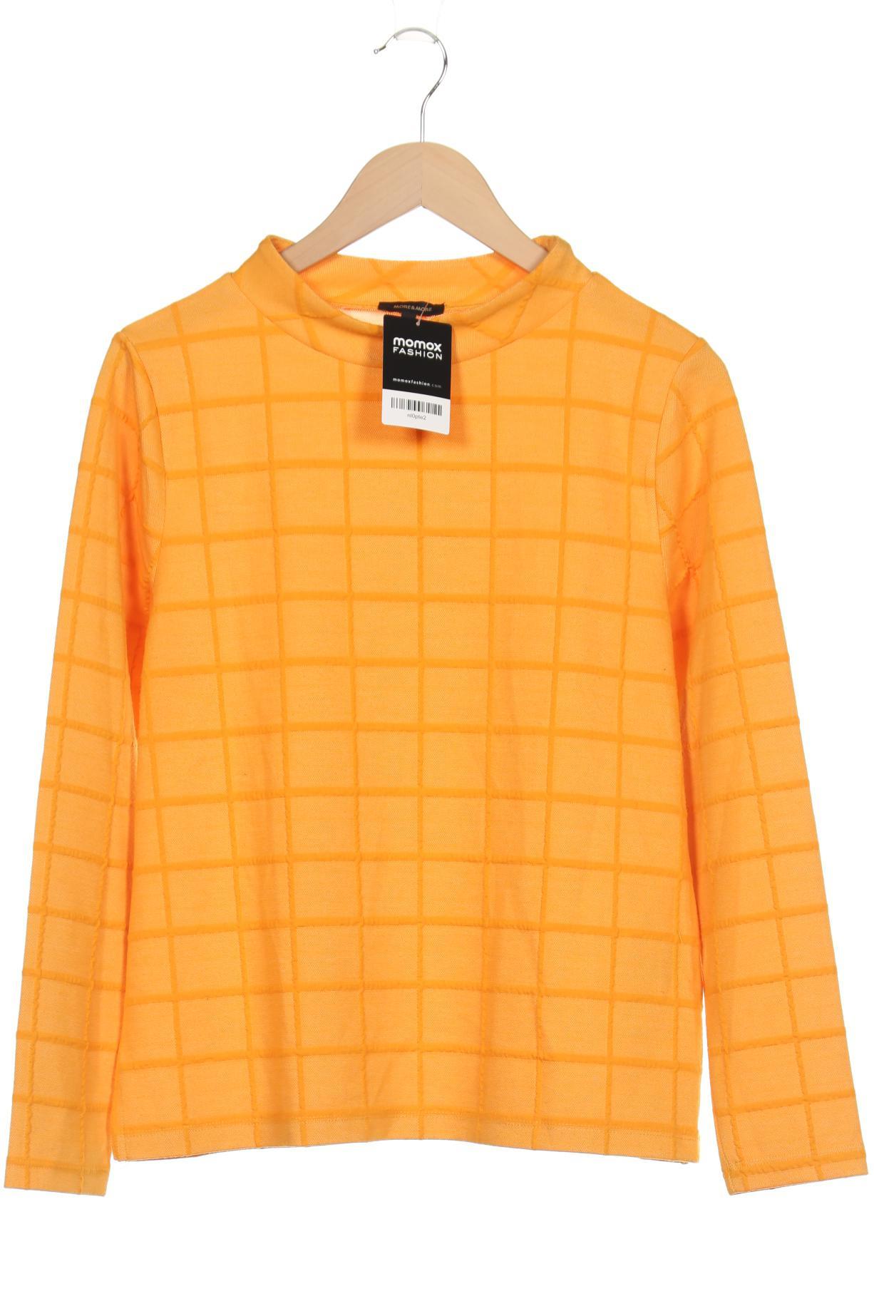

More & More Damen Langarmshirt, orange, Gr. 40