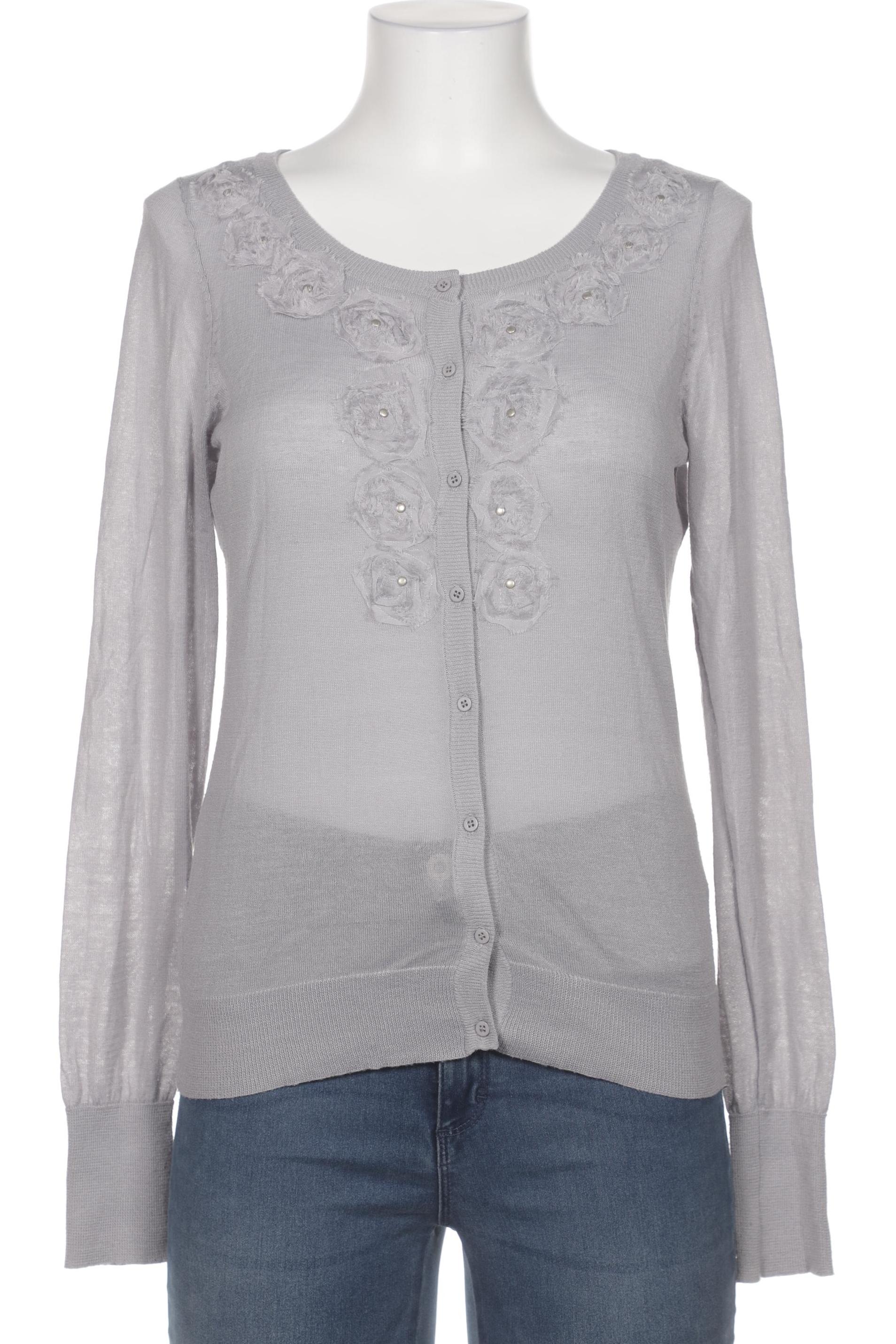 

More & More Damen Strickjacke, grau, Gr. 40