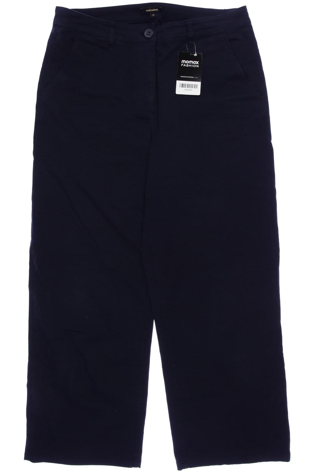 

More & More Damen Stoffhose, marineblau, Gr. 38