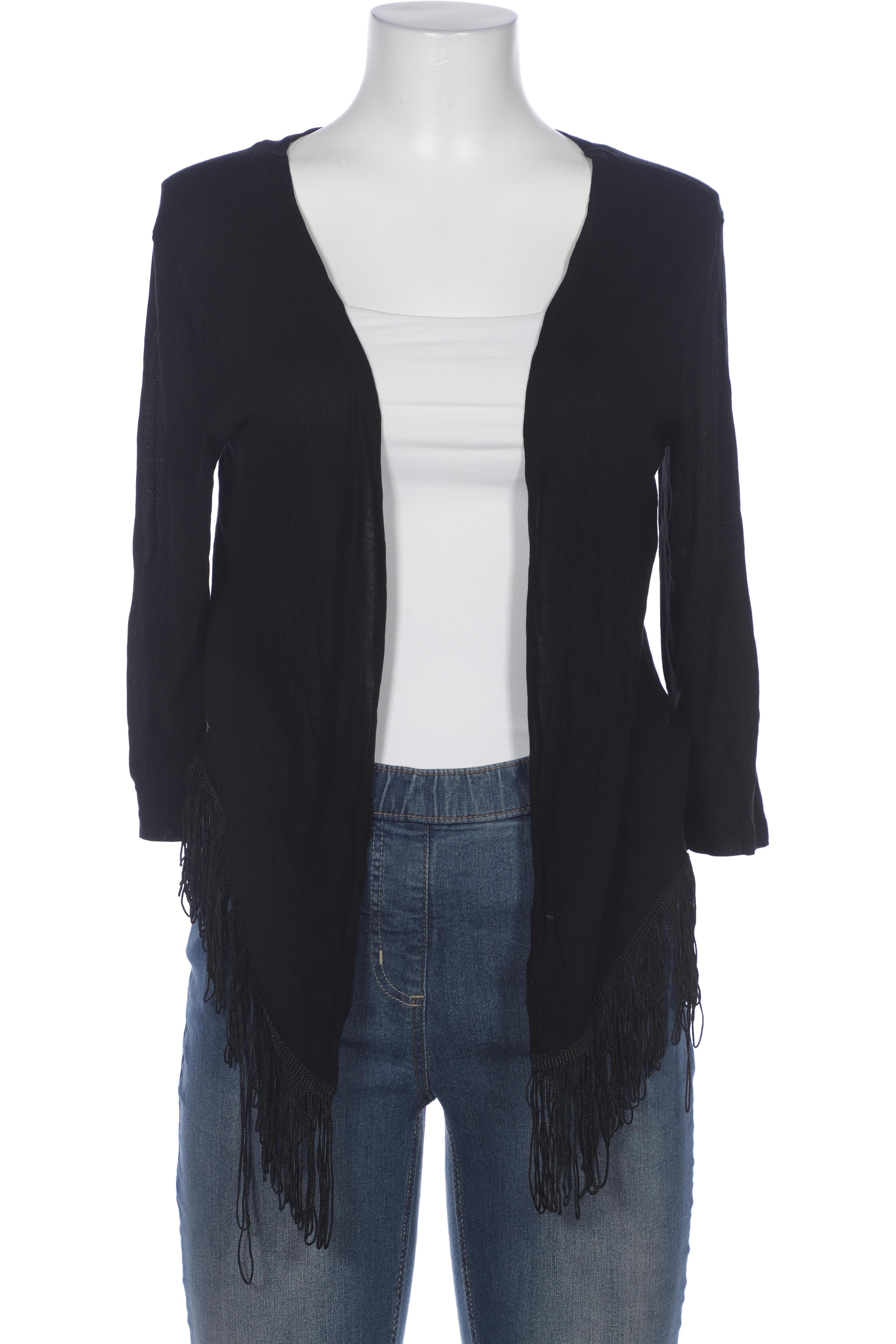 

More & More Damen Strickjacke, schwarz, Gr. 38