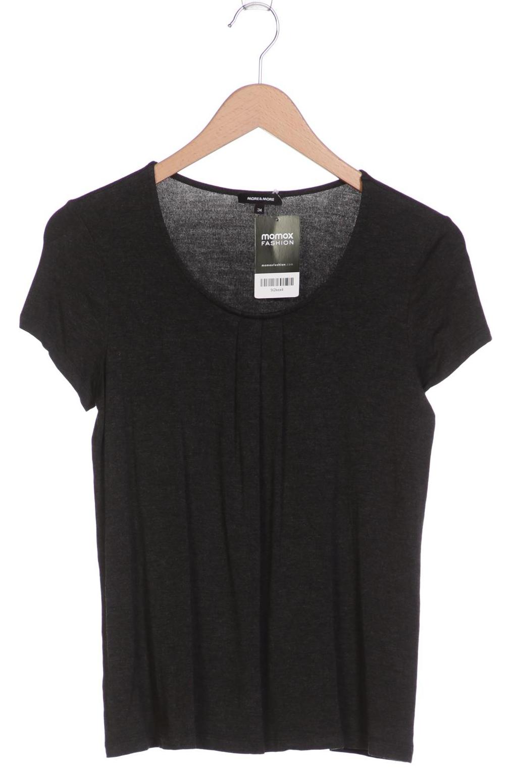 

More & More Damen T-Shirt, grau, Gr. 34