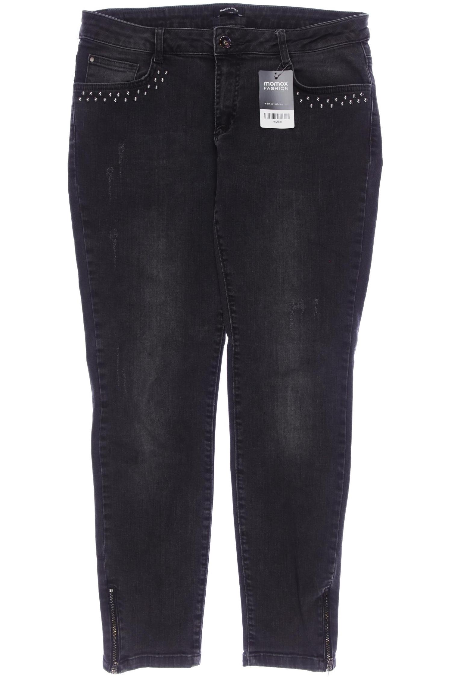 

More & More Damen Jeans, grau, Gr. 40