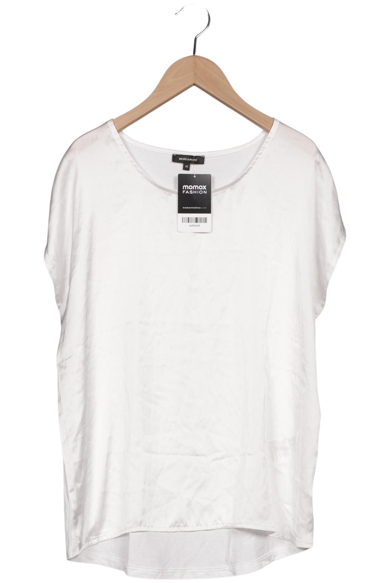 

More & More Damen T-Shirt, weiß, Gr. 40
