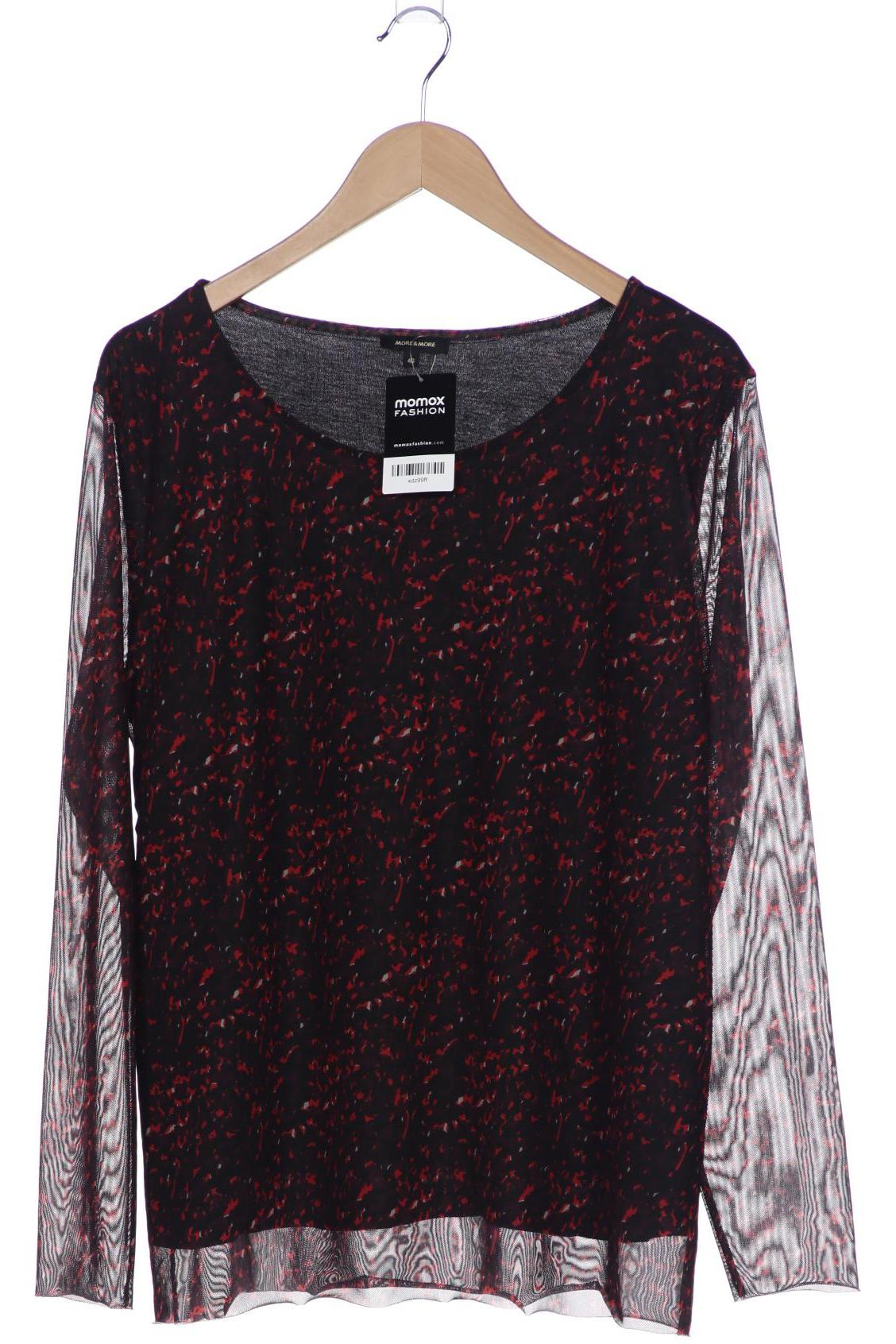 

More & More Damen Langarmshirt, schwarz, Gr. 46