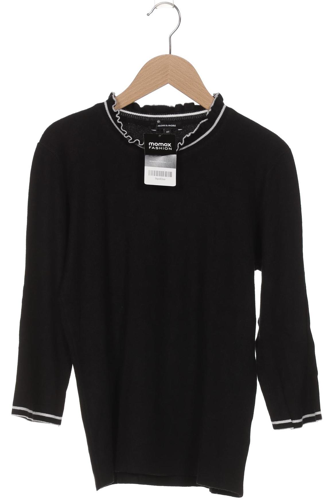 

More & More Damen Pullover, schwarz, Gr. 40